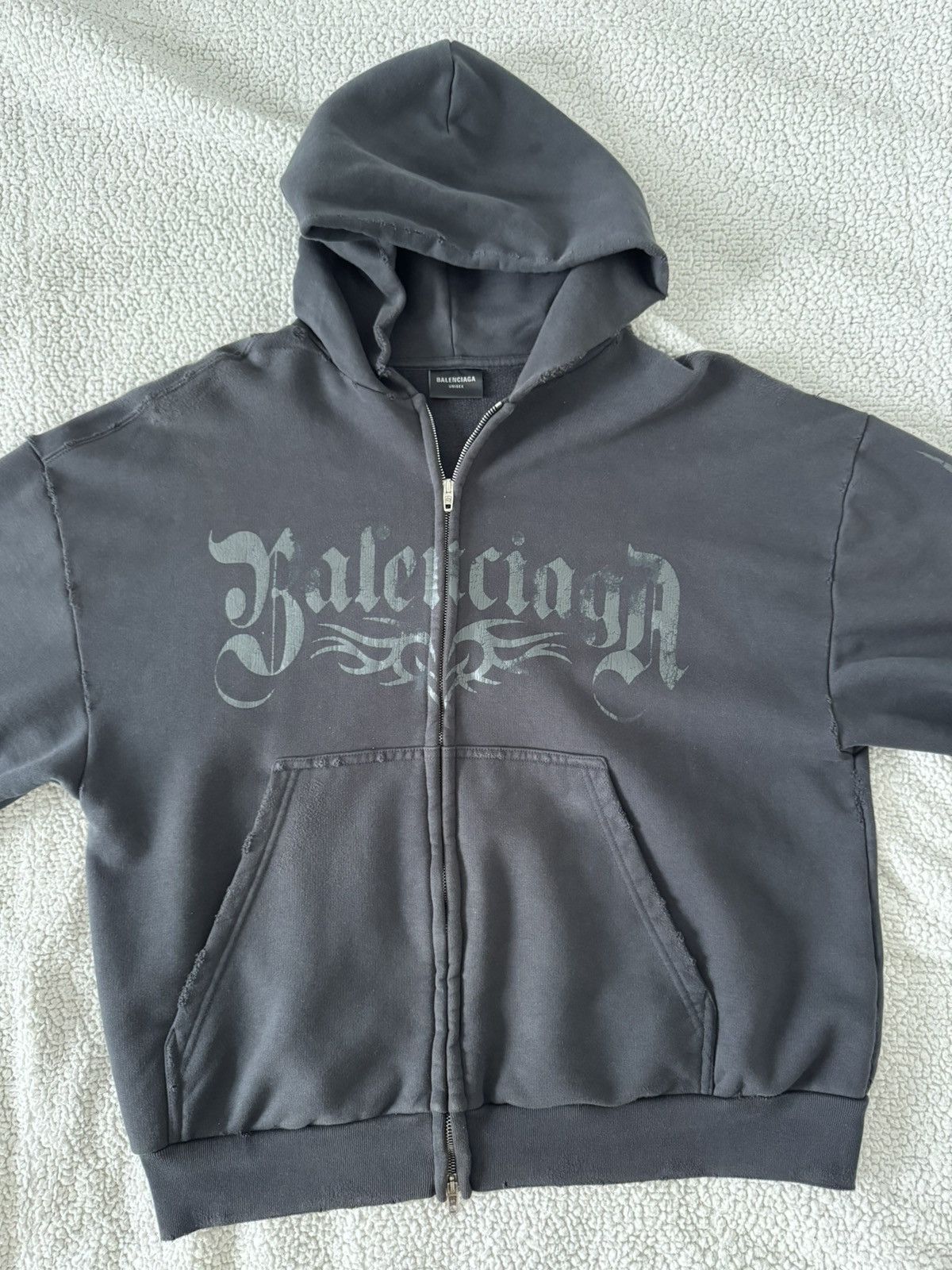 Balenciaga Balenciaga Tribal Hoodie Size US S / EU 44-46 / 1 - 2 Thumbnail