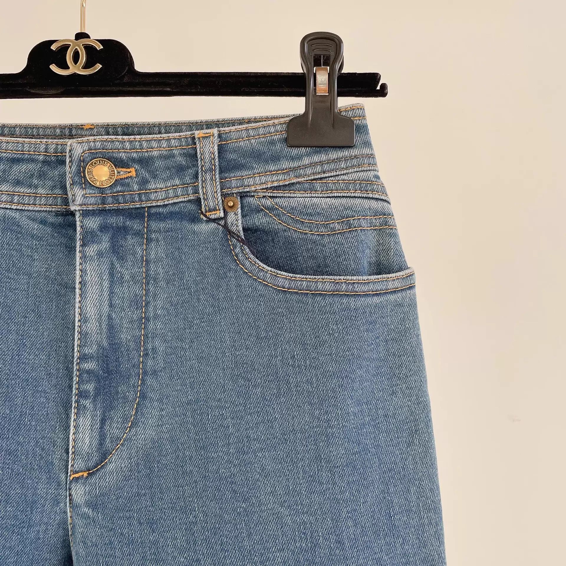 Louis Vuitton Louis Vuitton Blue Jeans 38 Size 27" / US 4 / IT 40 - 3 Thumbnail