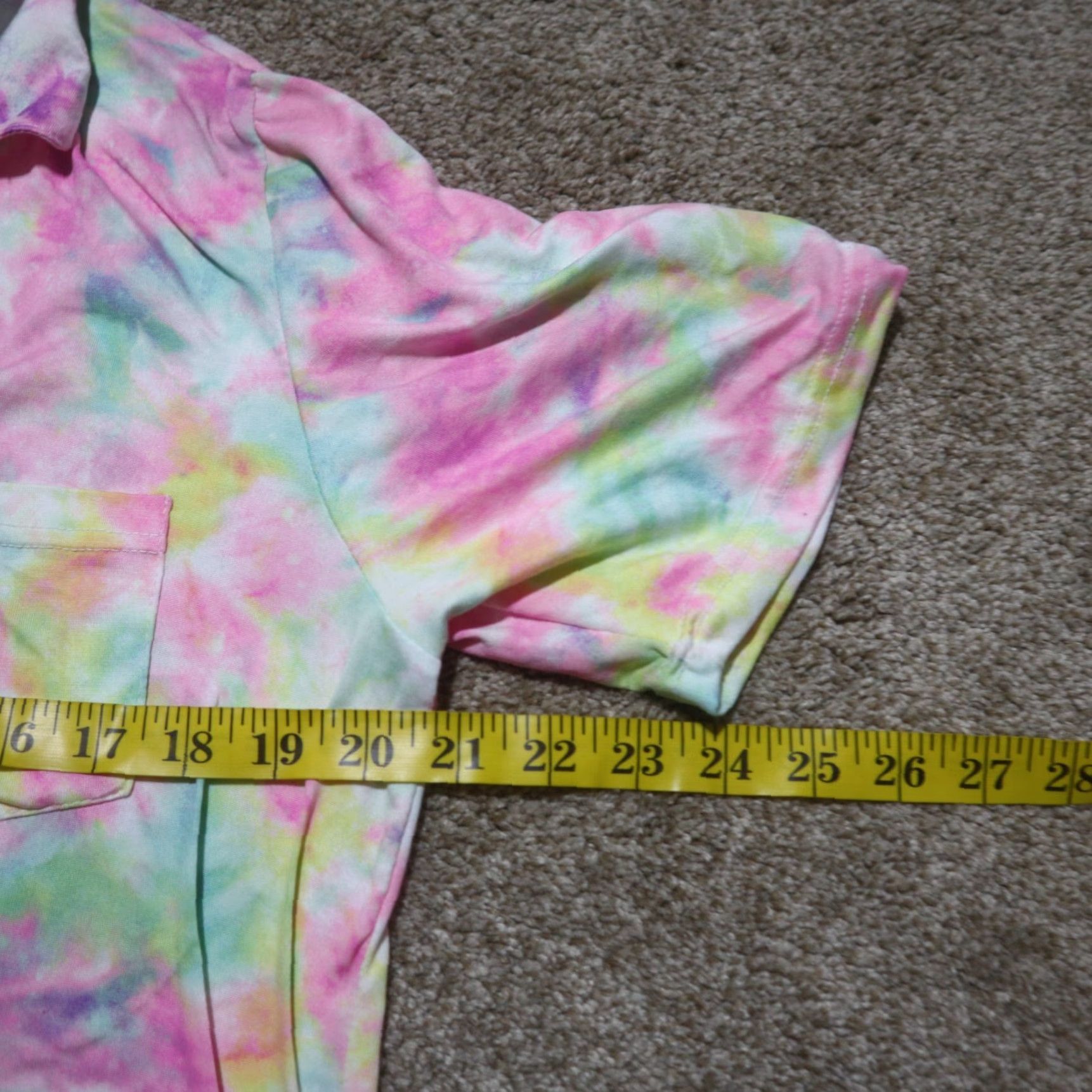 Vintage Bobbie Brooks Pink Tie Dye Shirt Pajamas Sleep Wear Adult Women's Size XL Size XL / US 12-14 / IT 48-50 - 5 Thumbnail
