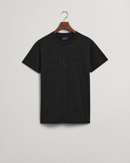 Gant GANT Men T-Shirts 23032003140 5 BLACK Size US L / EU 52-54 / 3 - 1 Preview