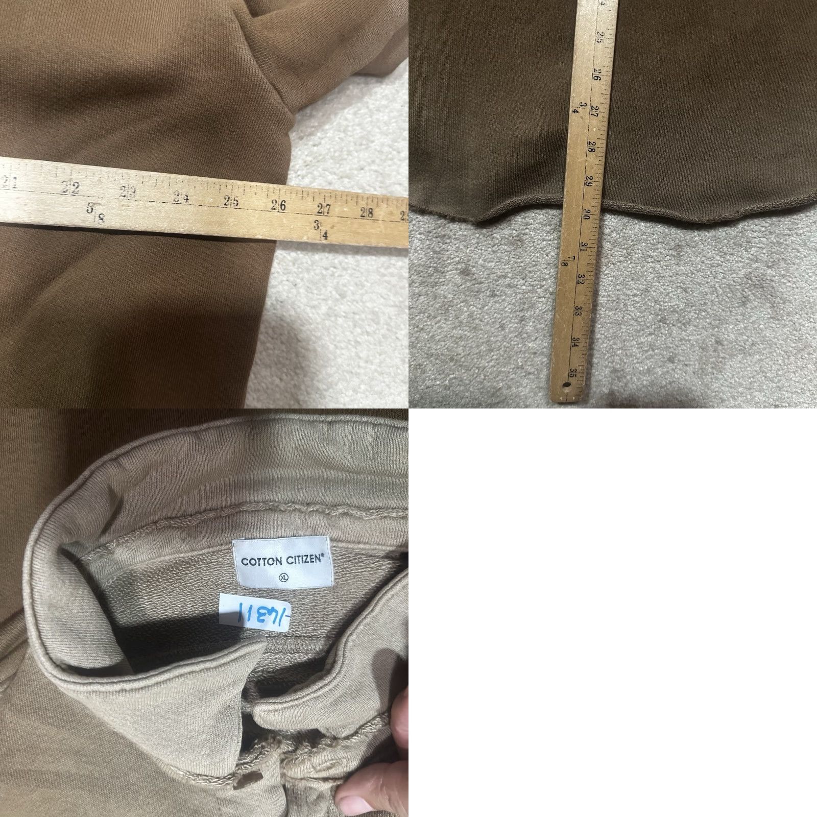 Vintage NWOT Cotton Citizen Bronx Button Up Shirt Jacket Shacket Mens XL Brown Size US XL / EU 56 / 4 - 8 Thumbnail