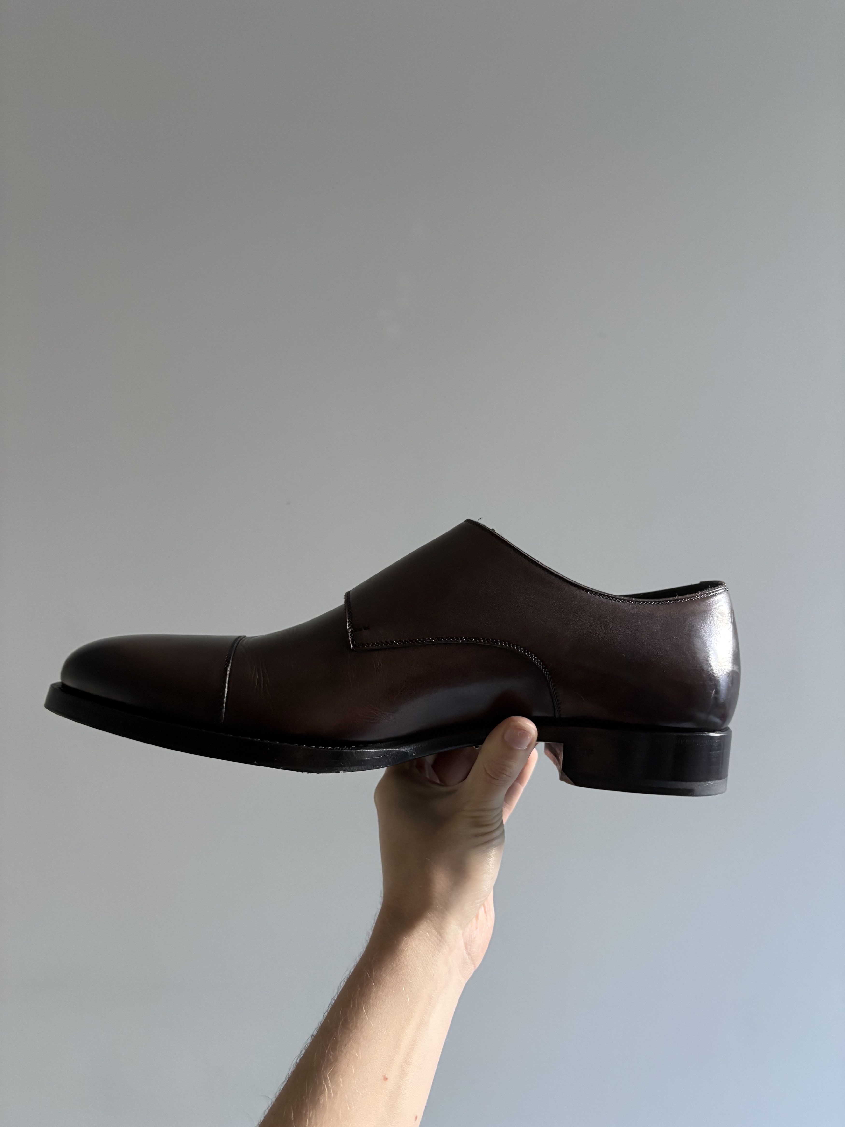 Tom Ford Tom Ford Double Monk Brown Dress Shoe Size US 11 / EU 44 - 5 Thumbnail