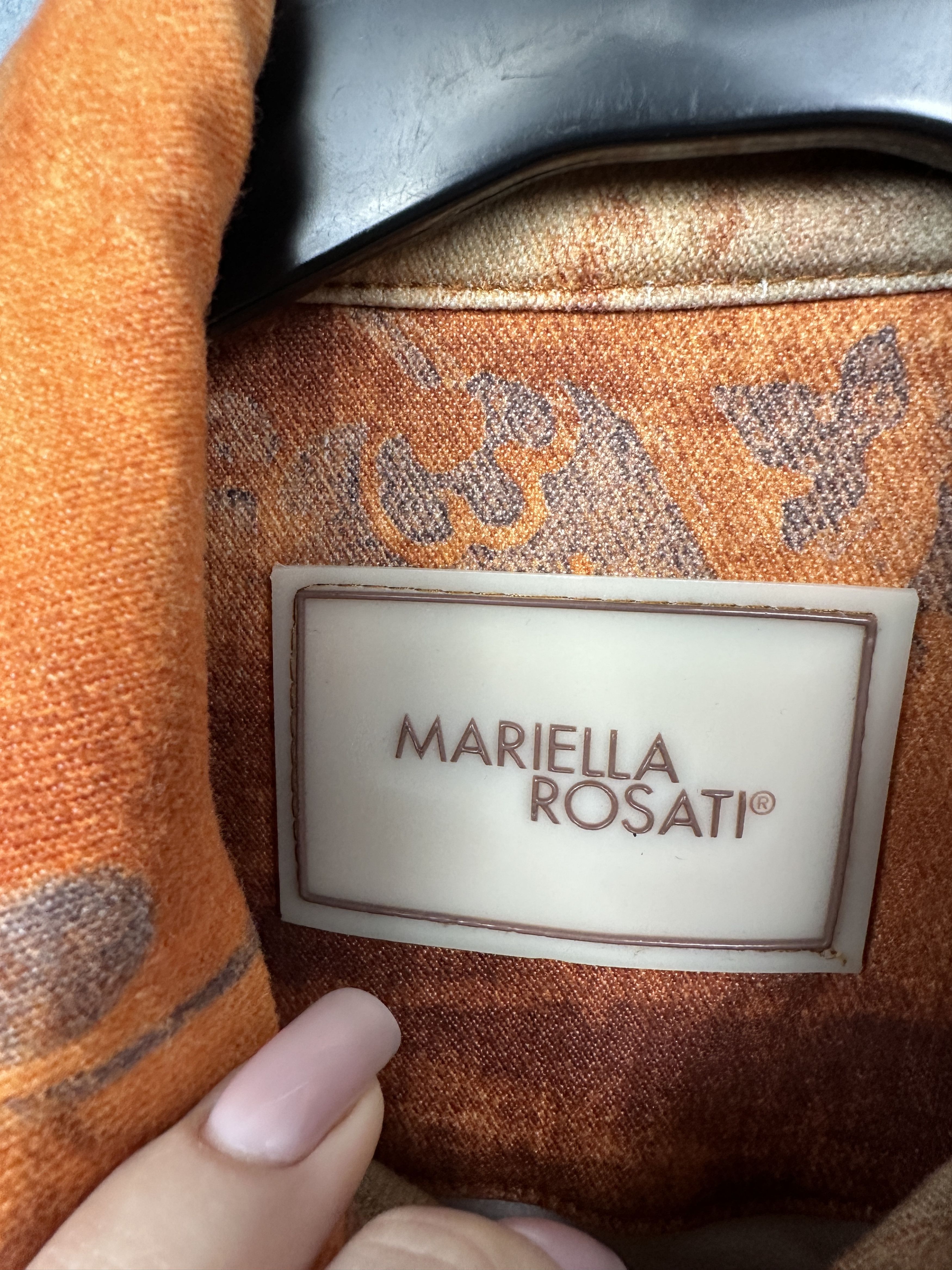 Other Mariella Rosati Womens Denim Jacket Size M / US 6-8 / IT 42-44 - 3 Thumbnail