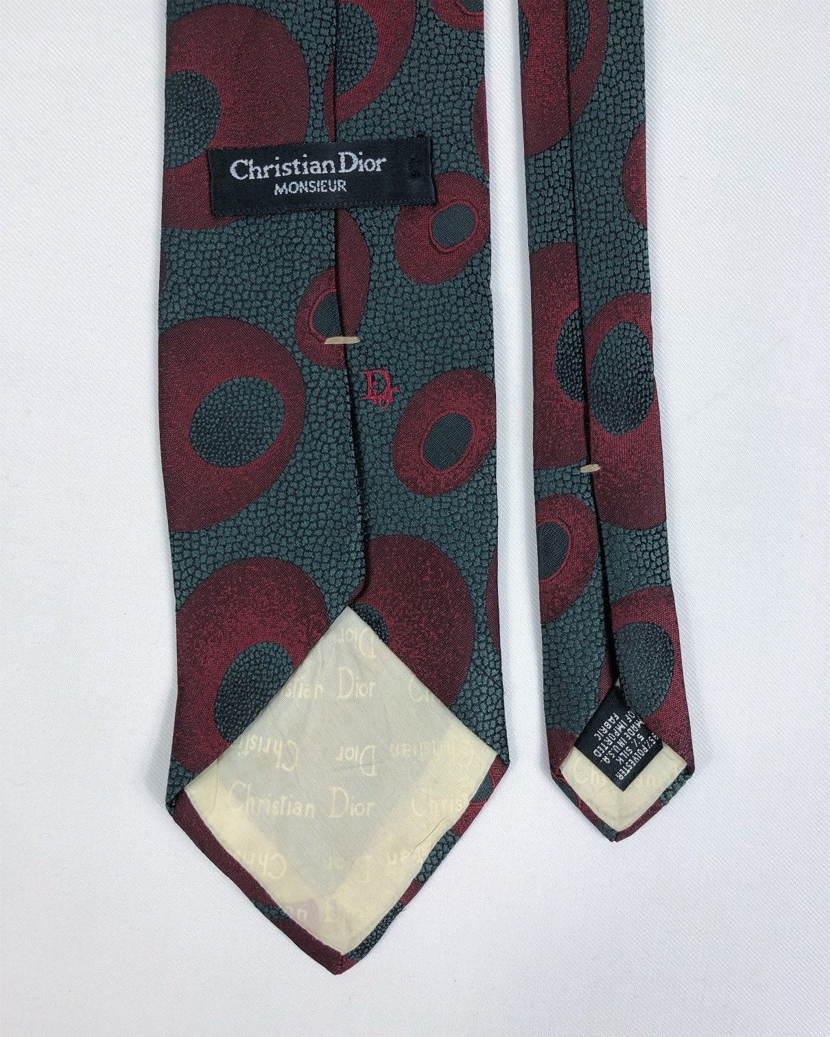 Christian Dior Monsieur Rare Vintage Christian Dior Tie Made in USA Size ONE SIZE - 6 Thumbnail