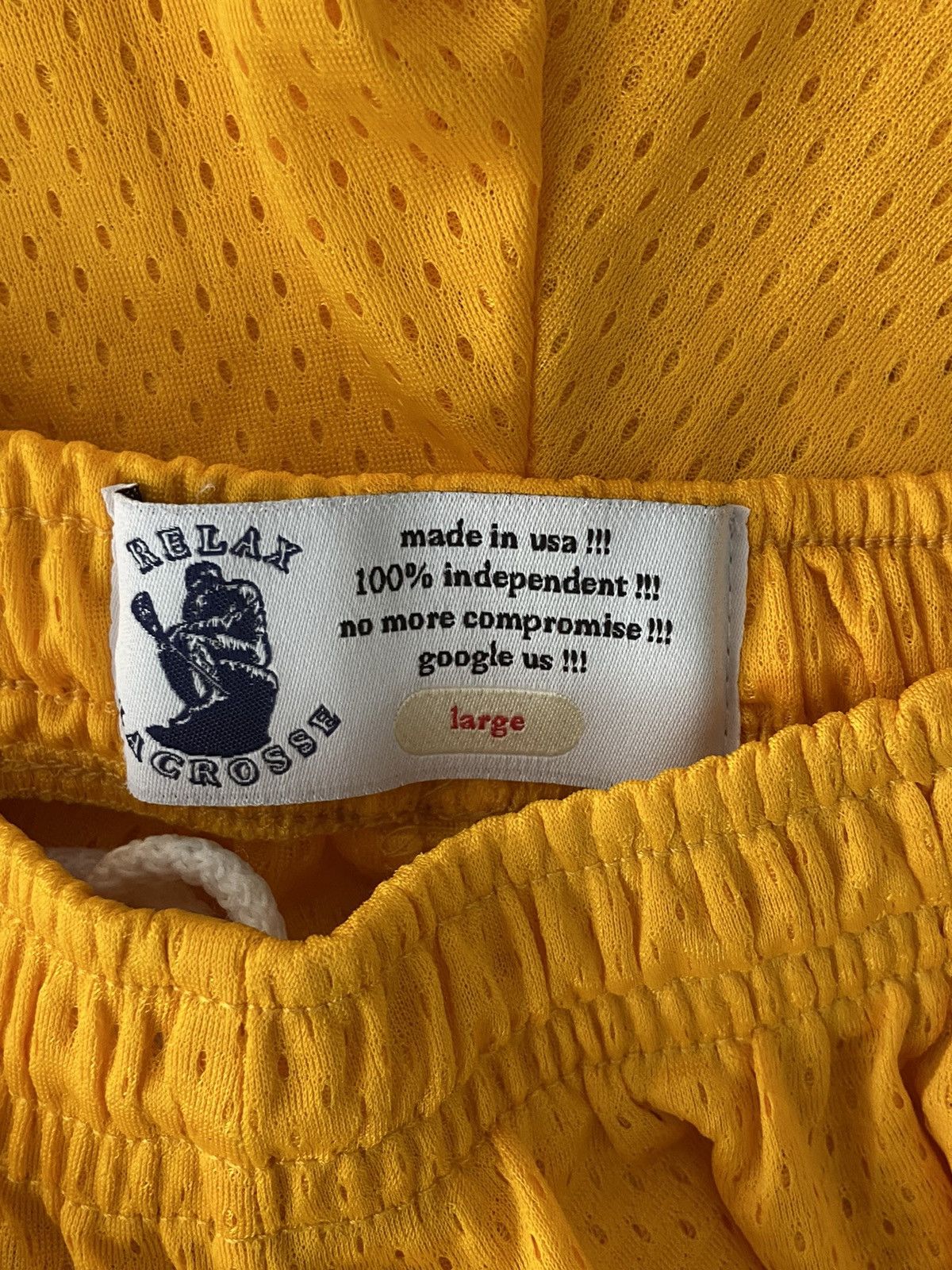 Vintage AndAfterThat x Relax Lacrosse Mesh Shorts Size US 34 / EU 50 - 4 Thumbnail