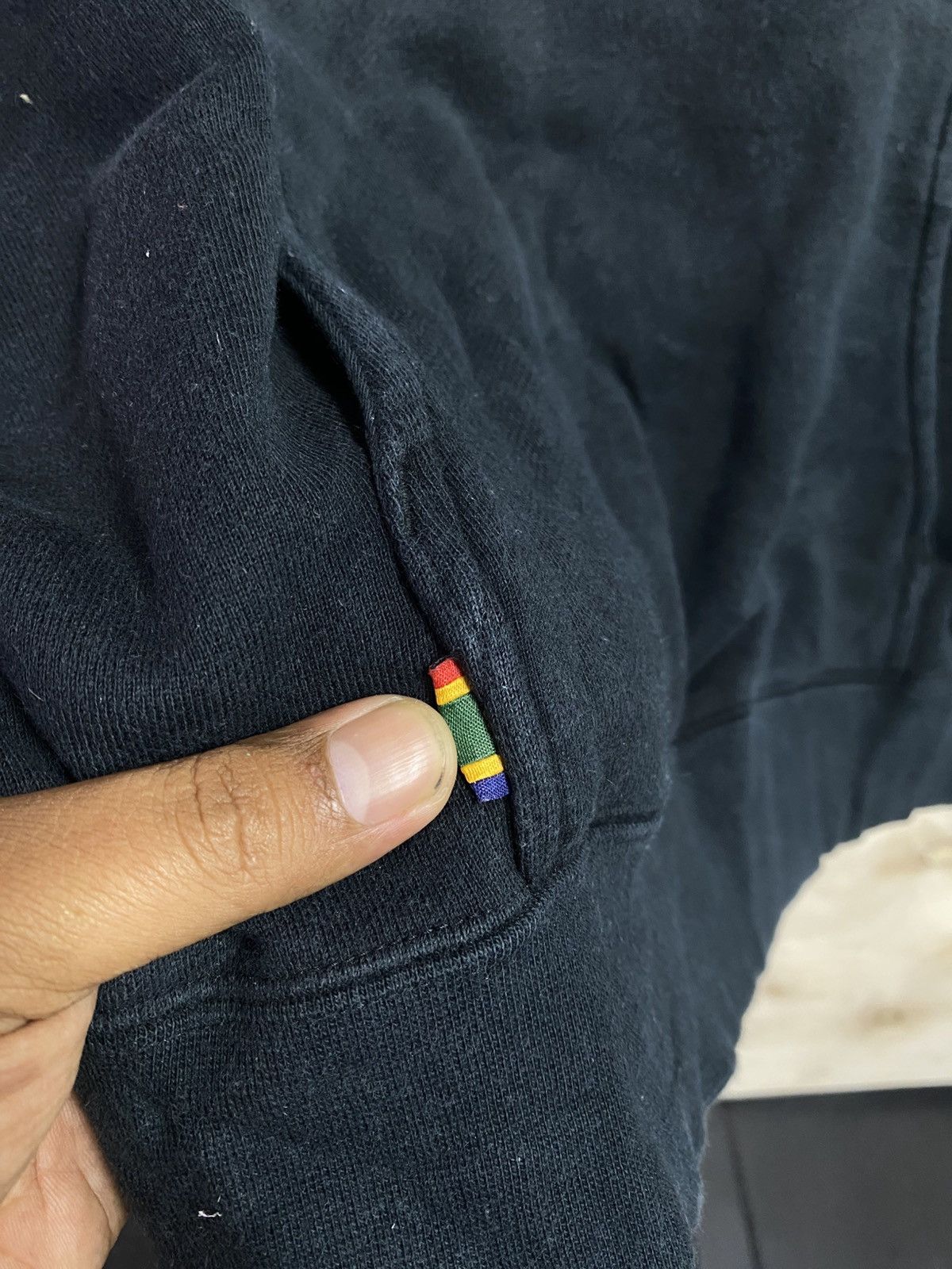 Nike Nike Court Heritage Hoodie in black. Size US XL / EU 56 / 4 - 4 Thumbnail