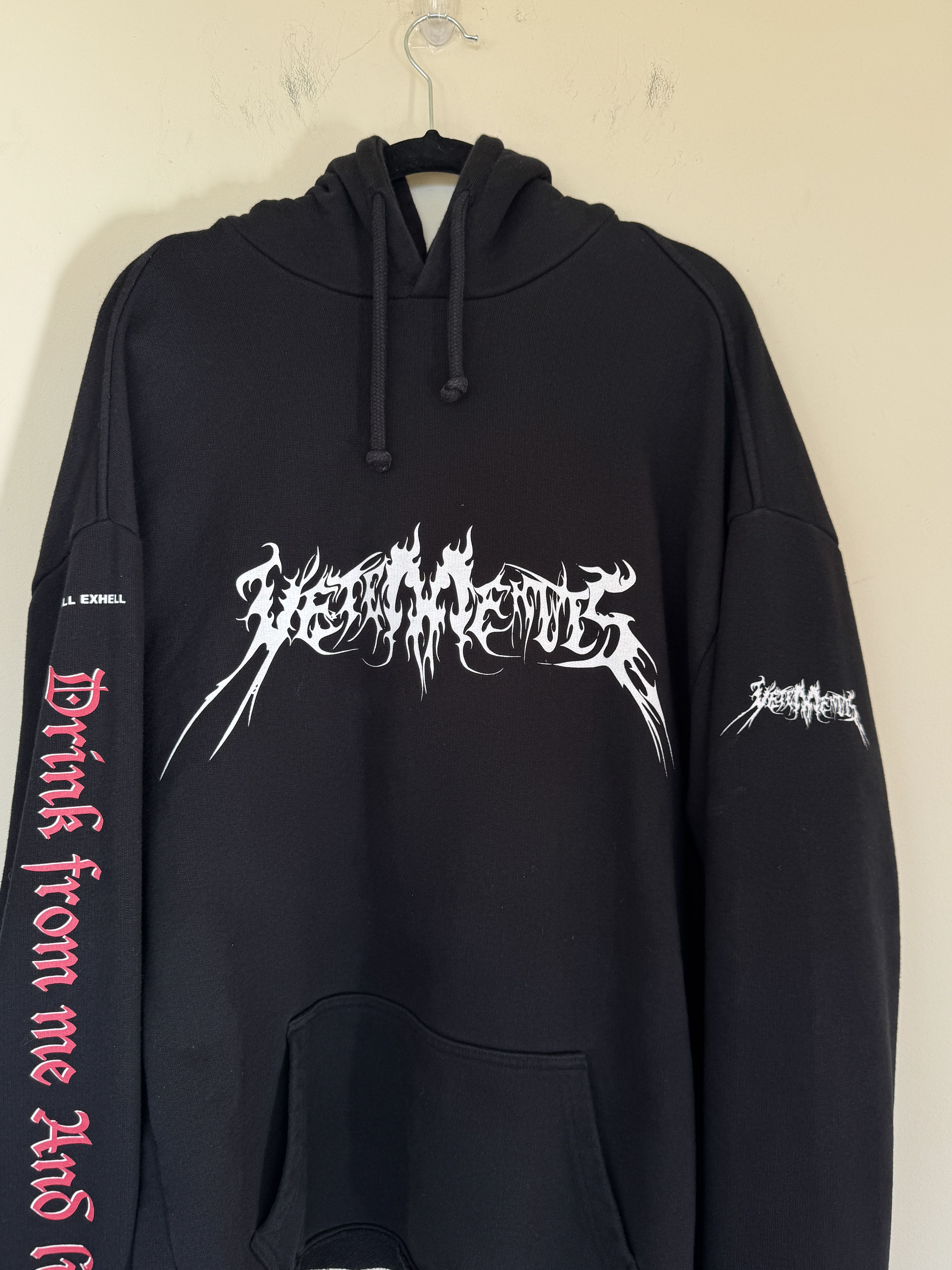Vetements Vetements Total Fucking Darkness Hoodie Size US M / EU 48-50 / 2 - 3 Thumbnail