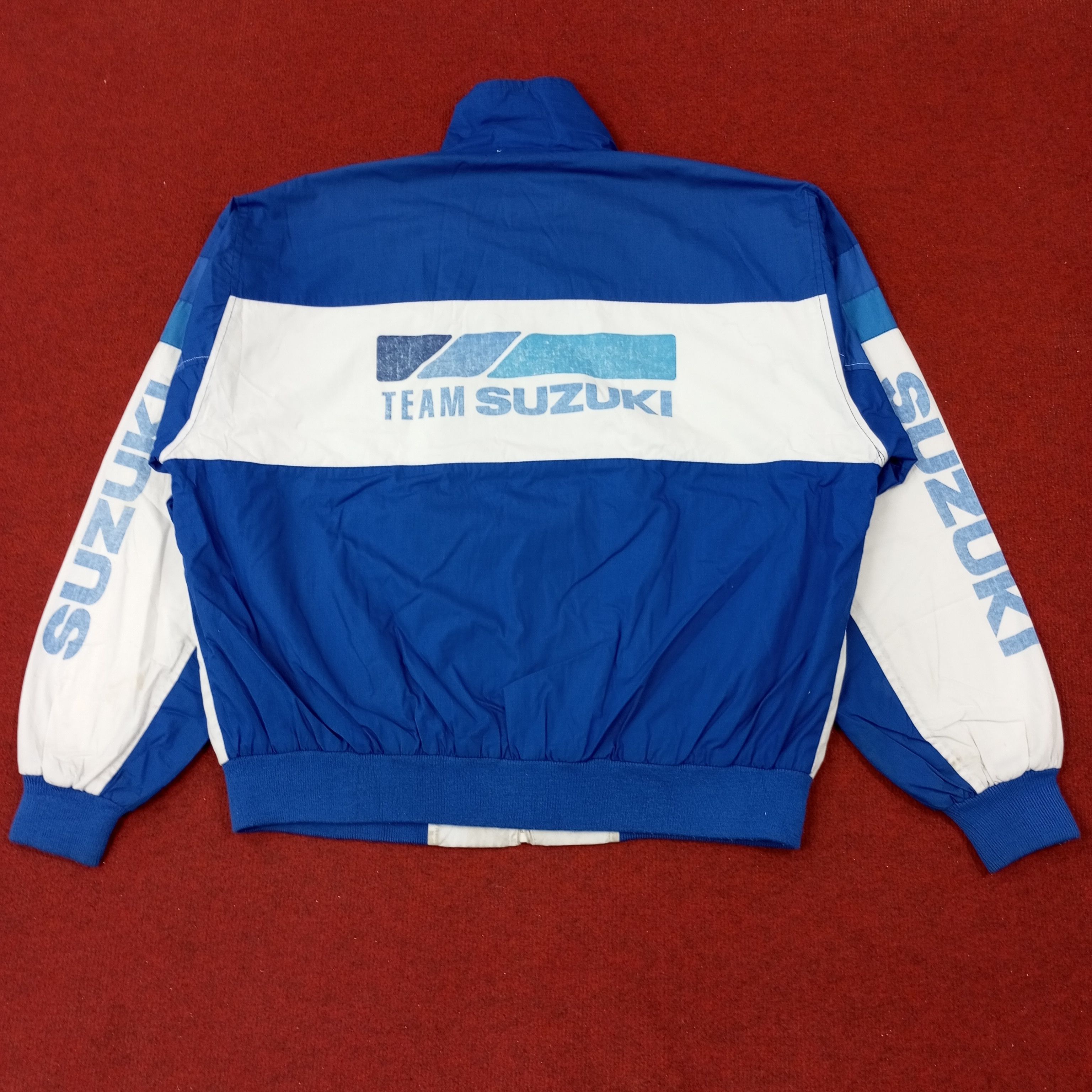 Japanese Brand Team Suzuki Motorsports Racing Style Jacket c230n13 Size US XXL / EU 58 / 5 - 1 Thumbnail
