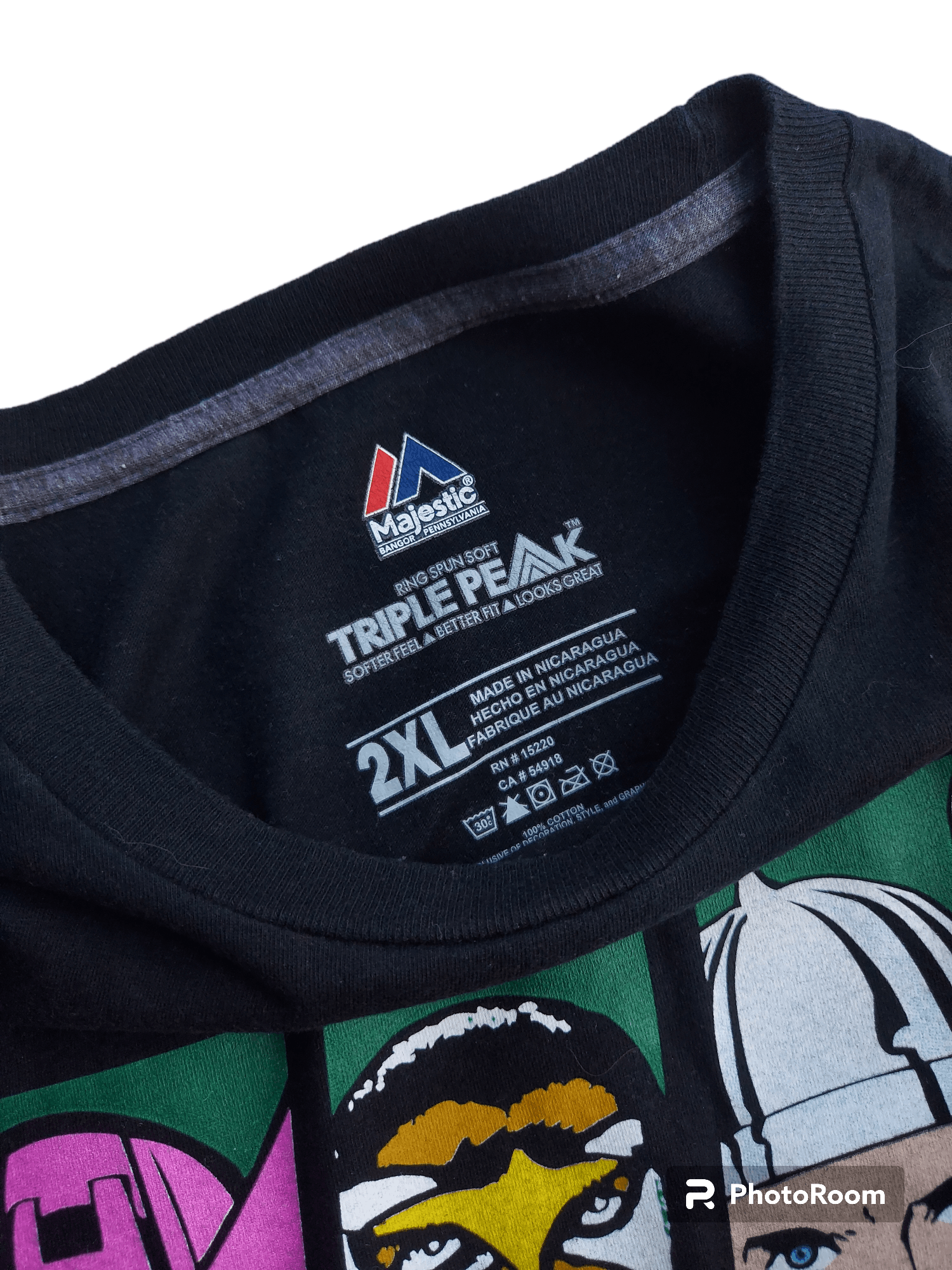 Majestic × Marvel Comics 💥Marvel x Oakland Athletics Character T Shirt Size US XXL / EU 58 / 5 - 4 Thumbnail