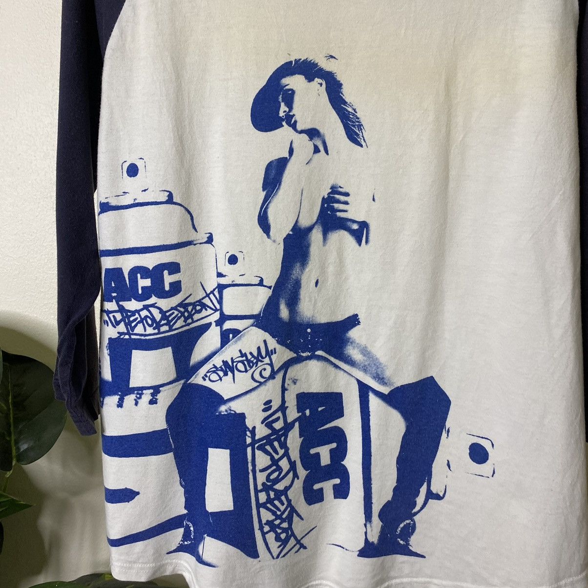 Hysteric Glamour × Japanese Brand Acc Hysterics Sexy Graffiti Affliction Jnco Style T Shirt Size US M / EU 48-50 / 2 - 2 Thumbnail