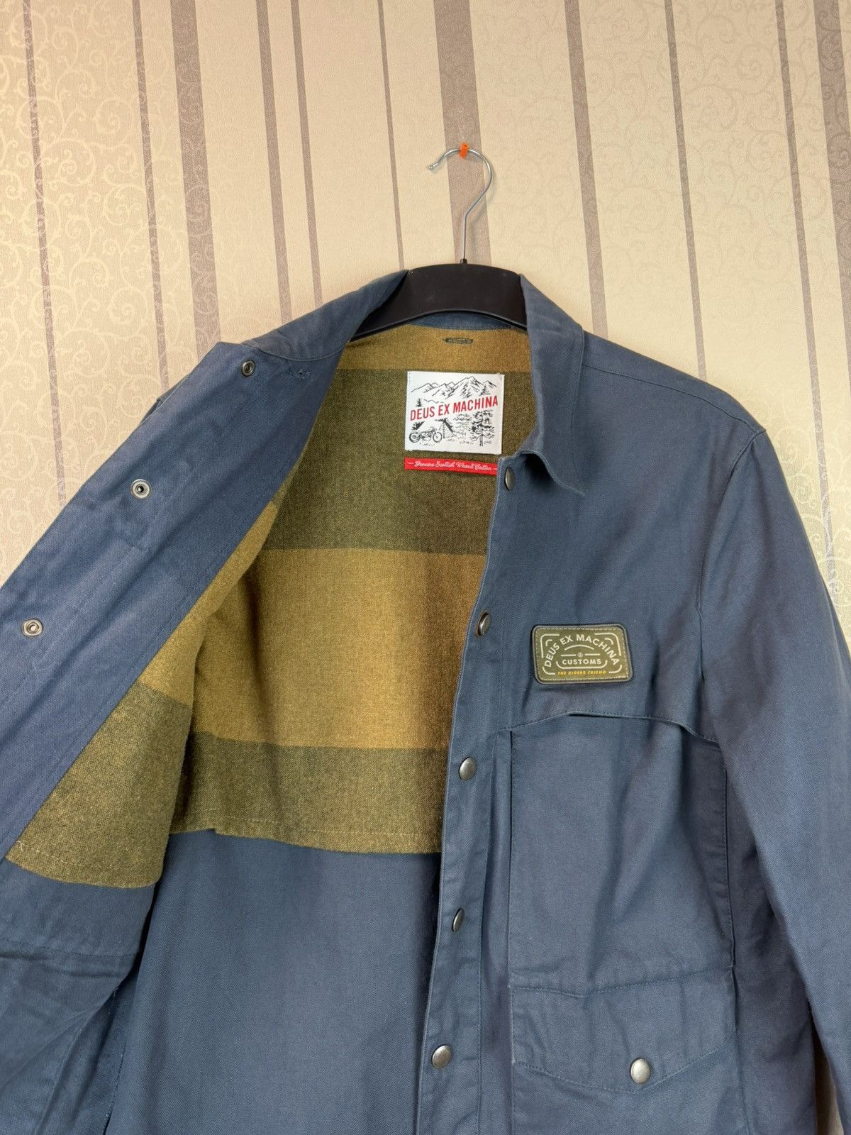 Deus Ex Machina Deus Ex Machina Flood Waxed Cotton Jacket Halley Stevensons Size US M / EU 48-50 / 2 - 4 Thumbnail