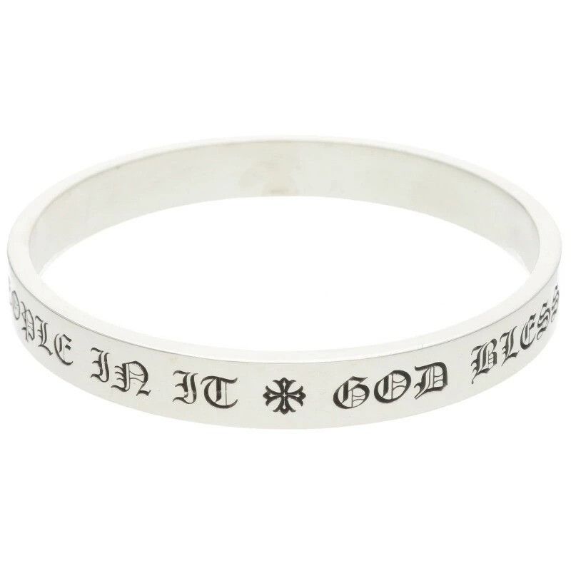 Chrome Hearts CHROME HEARTS BANGLE SPACER 9mm bracelet silver Size ONE SIZE - 1 Thumbnail