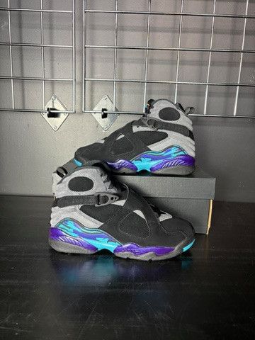 Jordan Brand Air Jordan 8 Retro "Aqua" (2025) (GS) - Size 5.5 Size US 5.5 / EU 38 - 1 Thumbnail