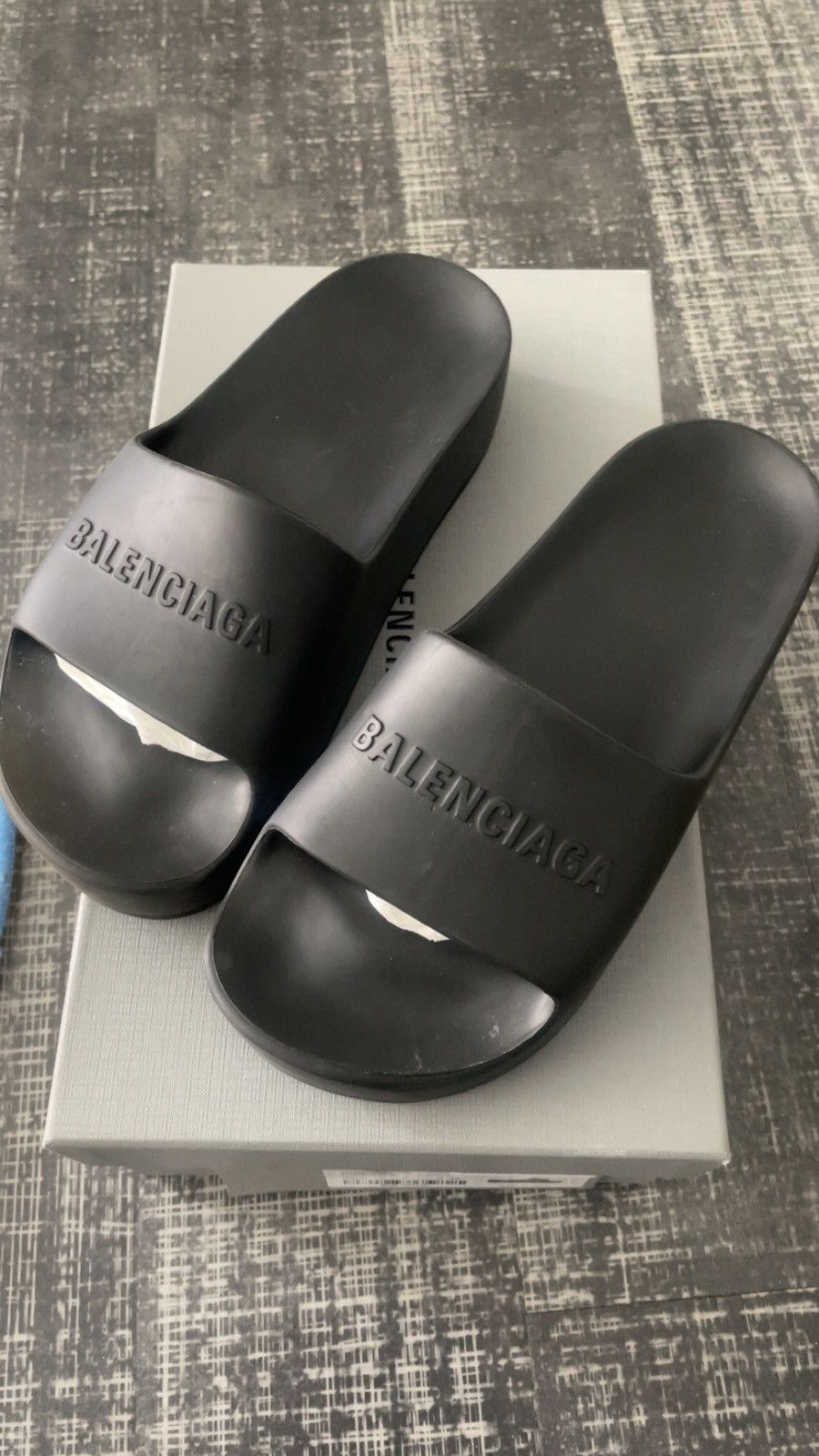 Balenciaga Chunky Slide Rubber Logo Size US 10 / IT 40 - 1 Thumbnail
