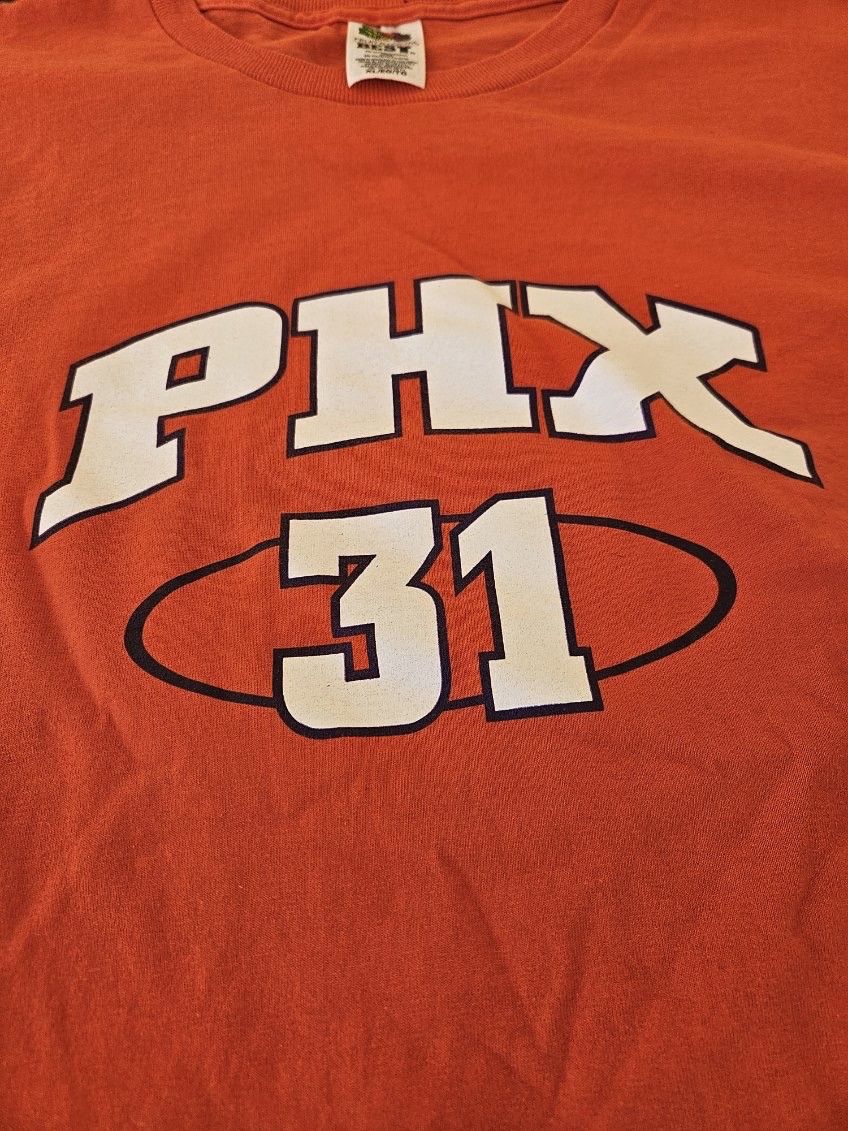 Fruit Of The Loom Shawn Marion Phoenix Suns Y2K Home Opener Tee Size US XL / EU 56 / 4 - 3 Thumbnail