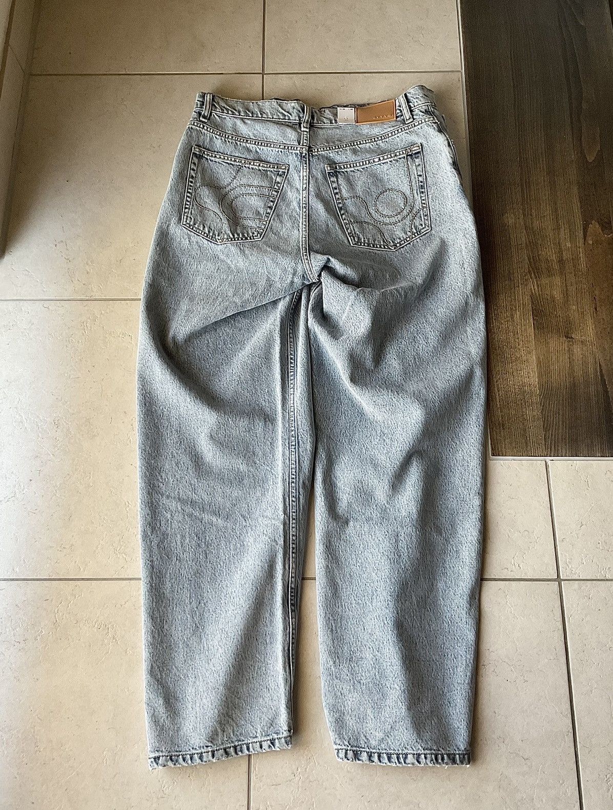 Eytys Eytys Benz Baggy Jeans Light Stone wash Size US 32 / EU 48 - 2 Thumbnail
