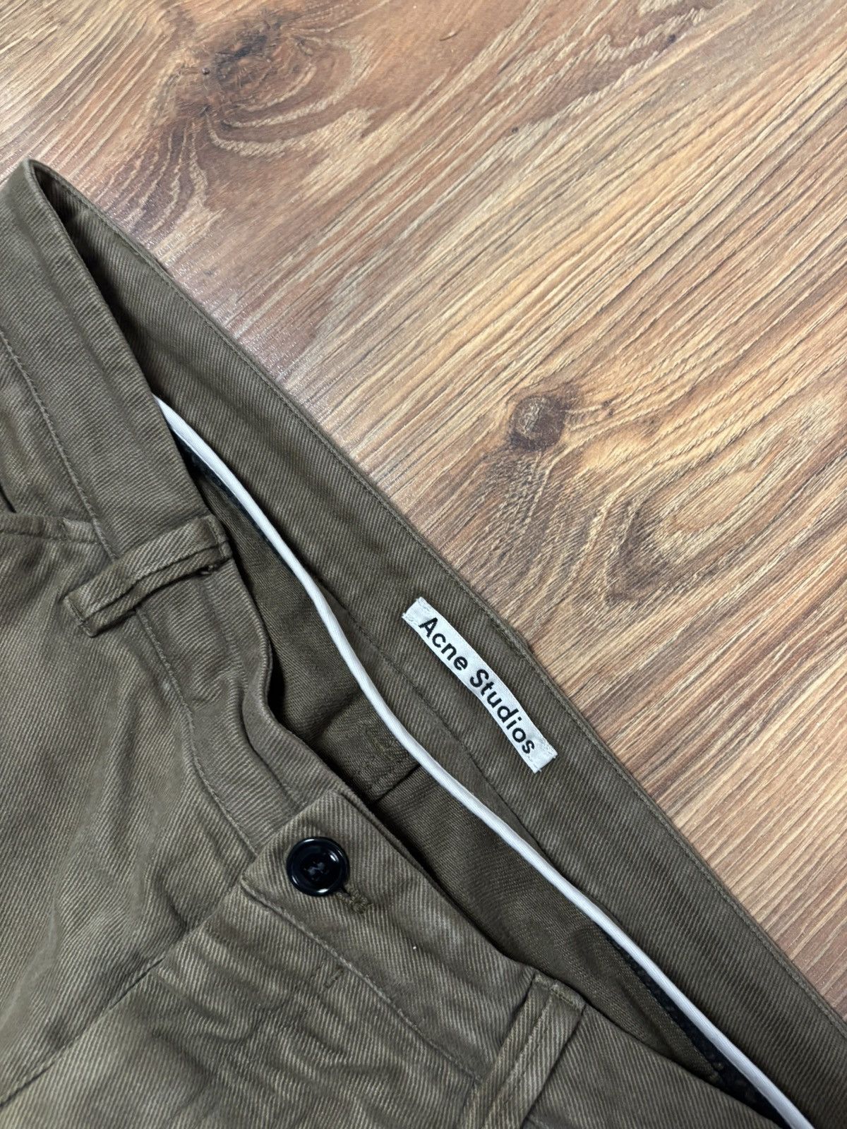 Acne Studios Acne Studios Workwear Pants Hunter Green Rare Size US 36 / EU 52 - 8 Thumbnail