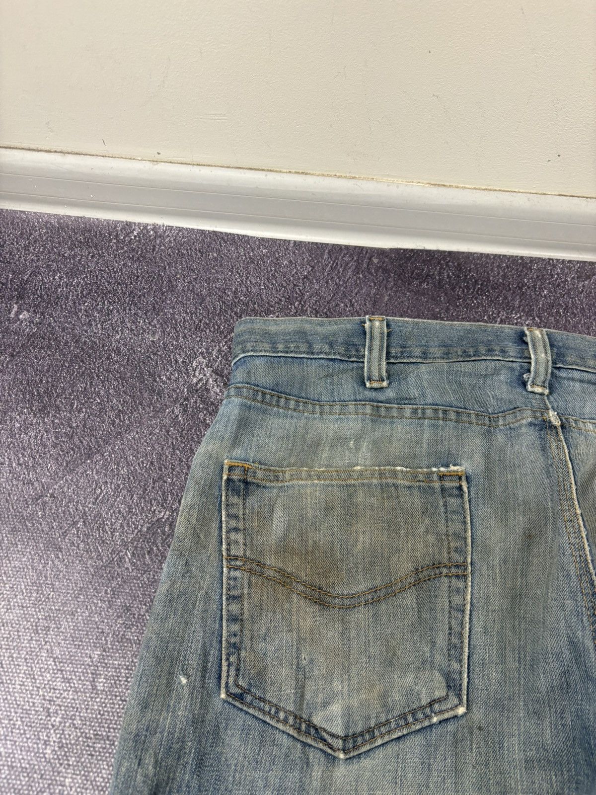 Carhartt Vintage Carhartt Workwear Y2K Faded Hype Denim Baggy Jeans Size US 38 / EU 54 - 9 Thumbnail