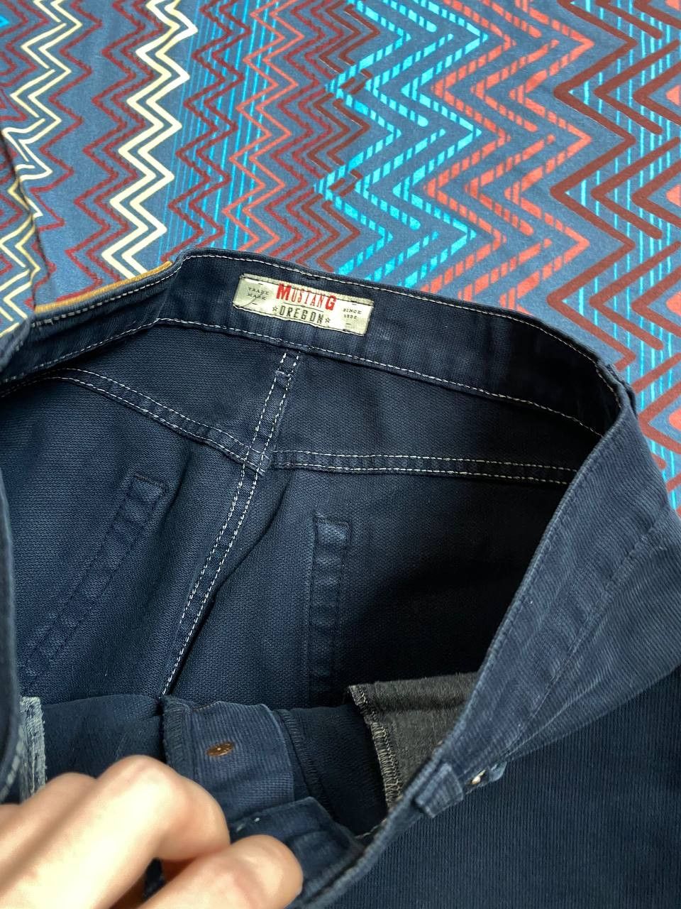 Mustang × Vintage MUSTANG BASIC CLASSIC DENIM JEANS PANTS Size US 33 - 13 Thumbnail