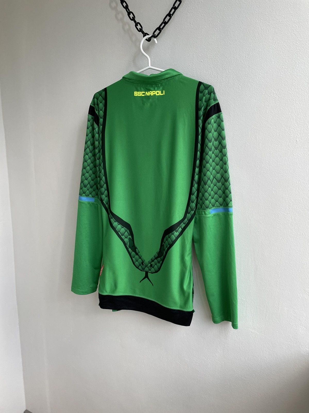 Vintage Napoli 2018 2019 Goalkeeper Home Shirt Football Soccer Jersy Size US XXL / EU 58 / 5 - 13 Thumbnail