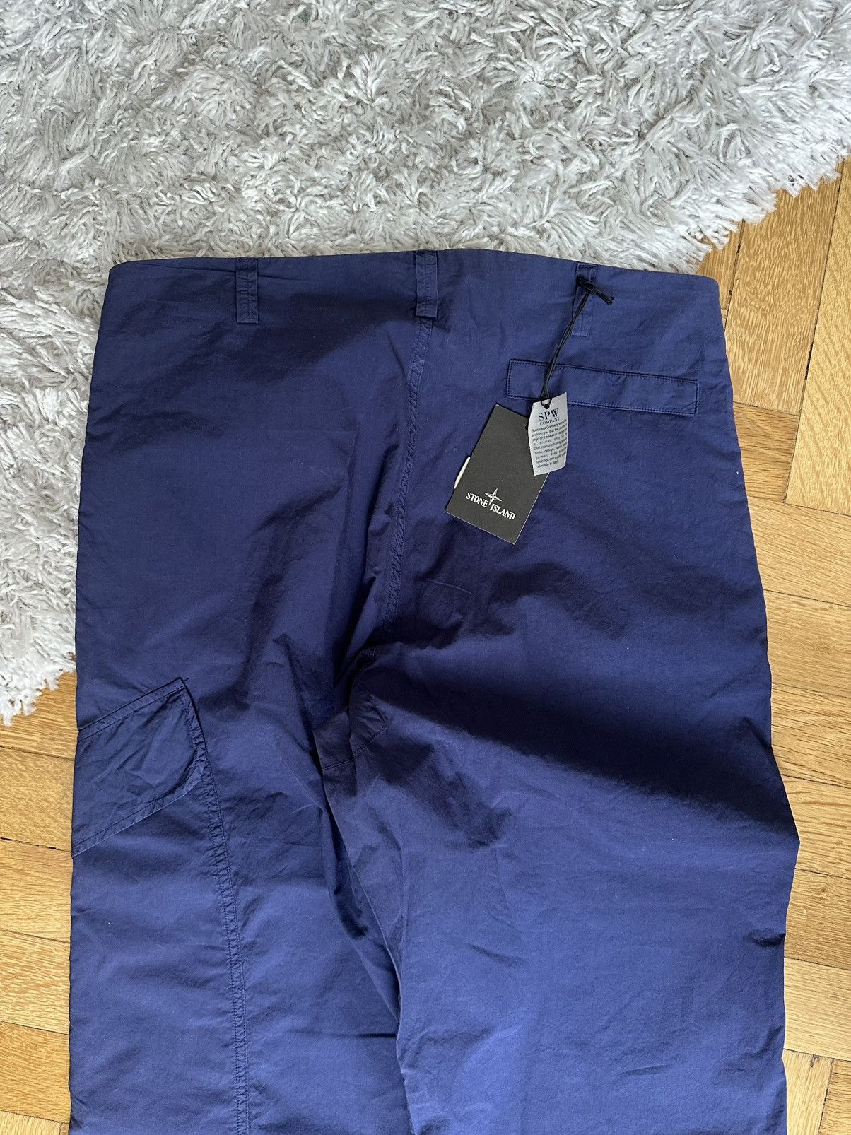 Stone Island Stone Island Vintage Rare 00s Archive Purple Cargo Pants Size US 32 / EU 48 - 10 Thumbnail