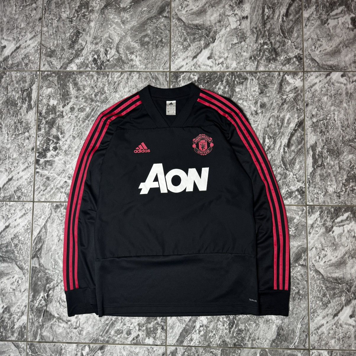 Adidas × Vintage Adidas Manchester Jersey Training Size US L / EU 52-54 / 3 - 1 Thumbnail