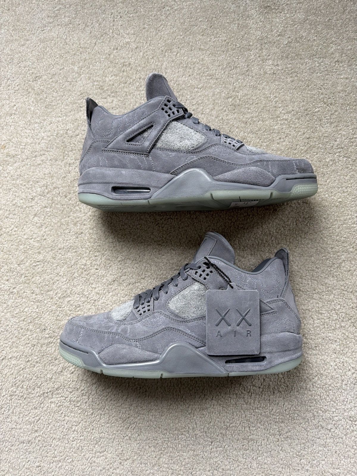 Jordan Brand × Kaws KAWS x Air Jordan 4 Retro 'Cool Grey' Size US 11 / EU 44 - 1 Thumbnail
