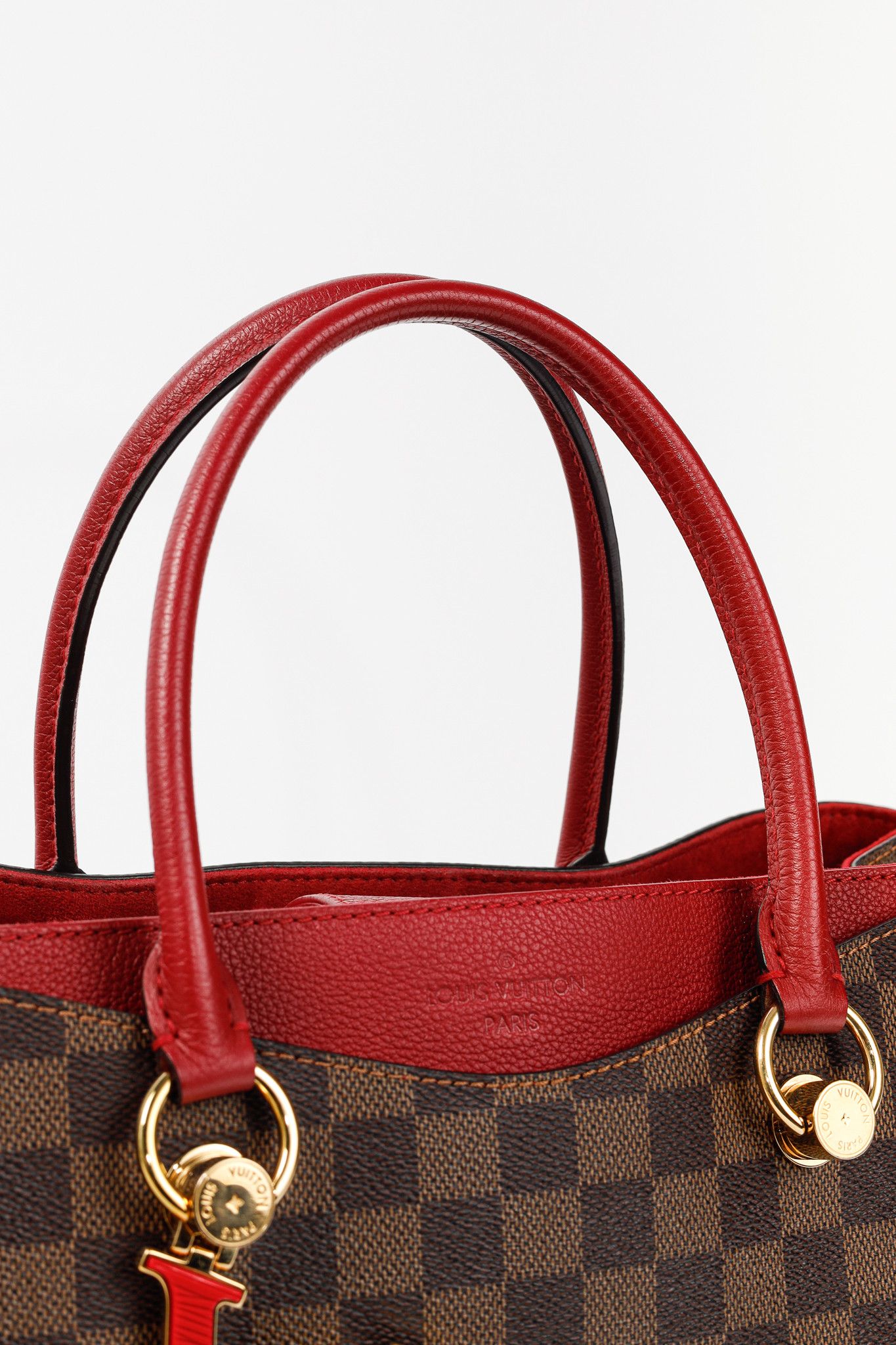 Louis Vuitton Louis Vuitton Riverside Damier Ebene Lie de Vin Tote Size ONE SIZE - 8 Thumbnail