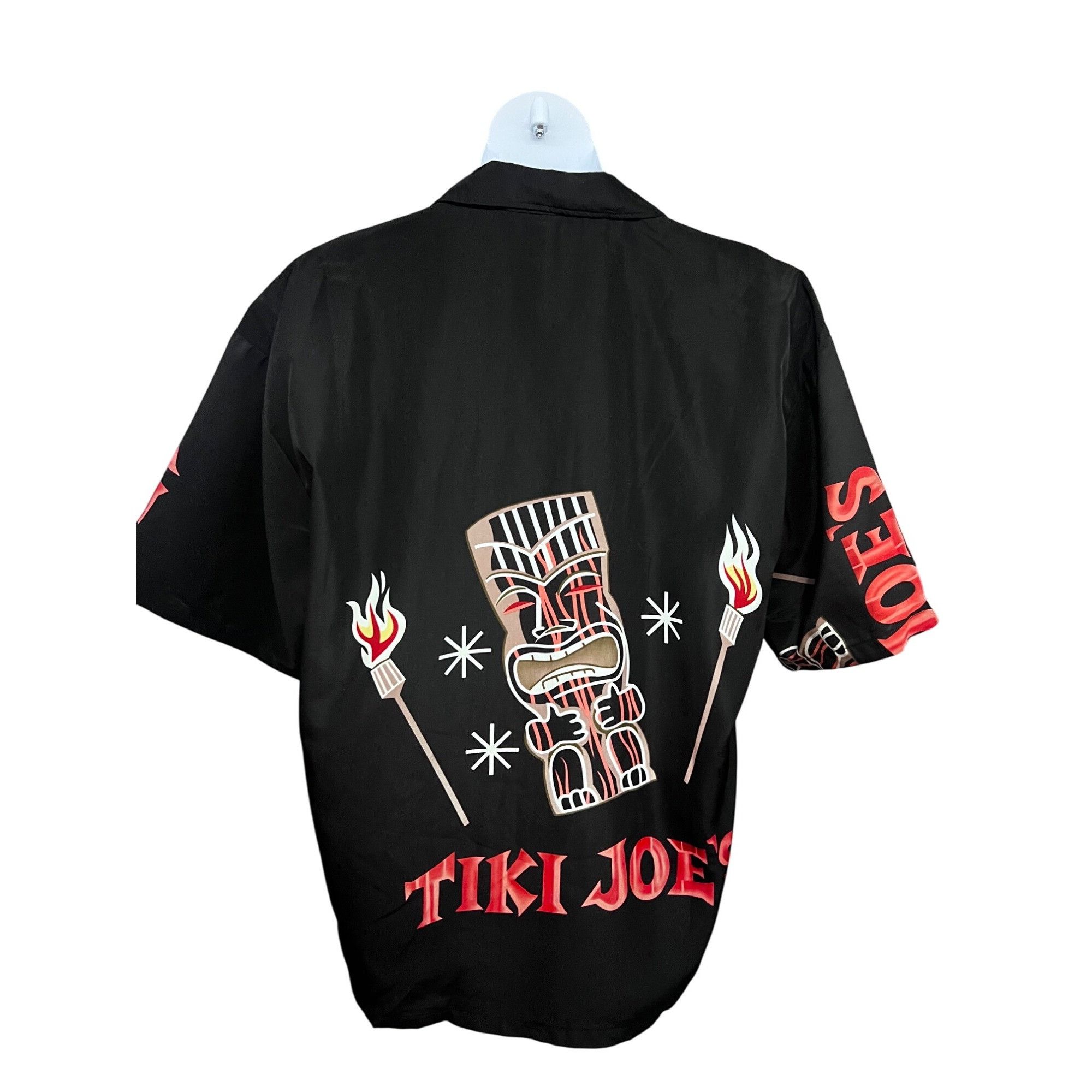 Other Oscar Misa Mens Black Giant Big Graphic Tiki Spell Out Rocka Size US XXL / EU 58 / 5 - 2 Thumbnail