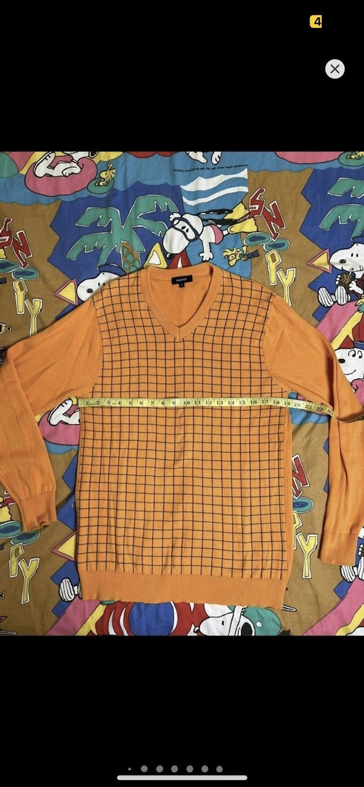 Gant ***FINAL DROP***RARE GANT HEAVYWEIGHT GRID CHECK PULLOVER XL Size US XL / EU 56 / 4 - 13 Thumbnail