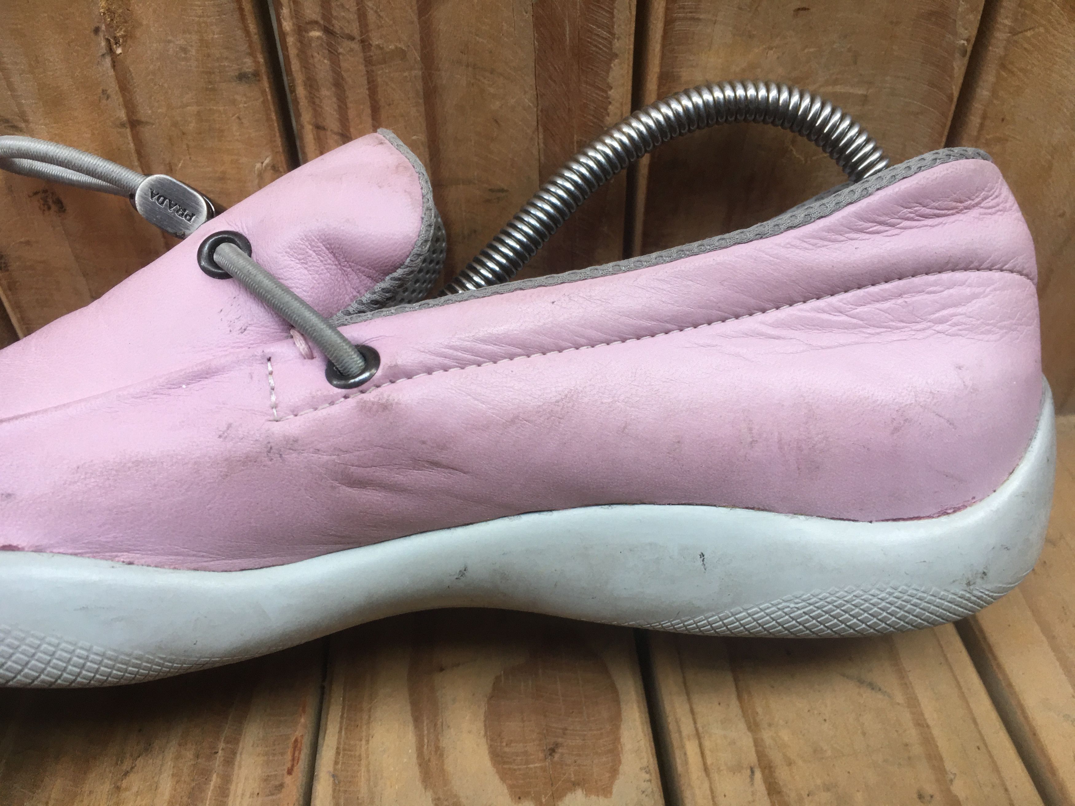 Prada Prada sports pink women's sneakers EUR 41 Size US 11 / IT 41 - 13 Thumbnail