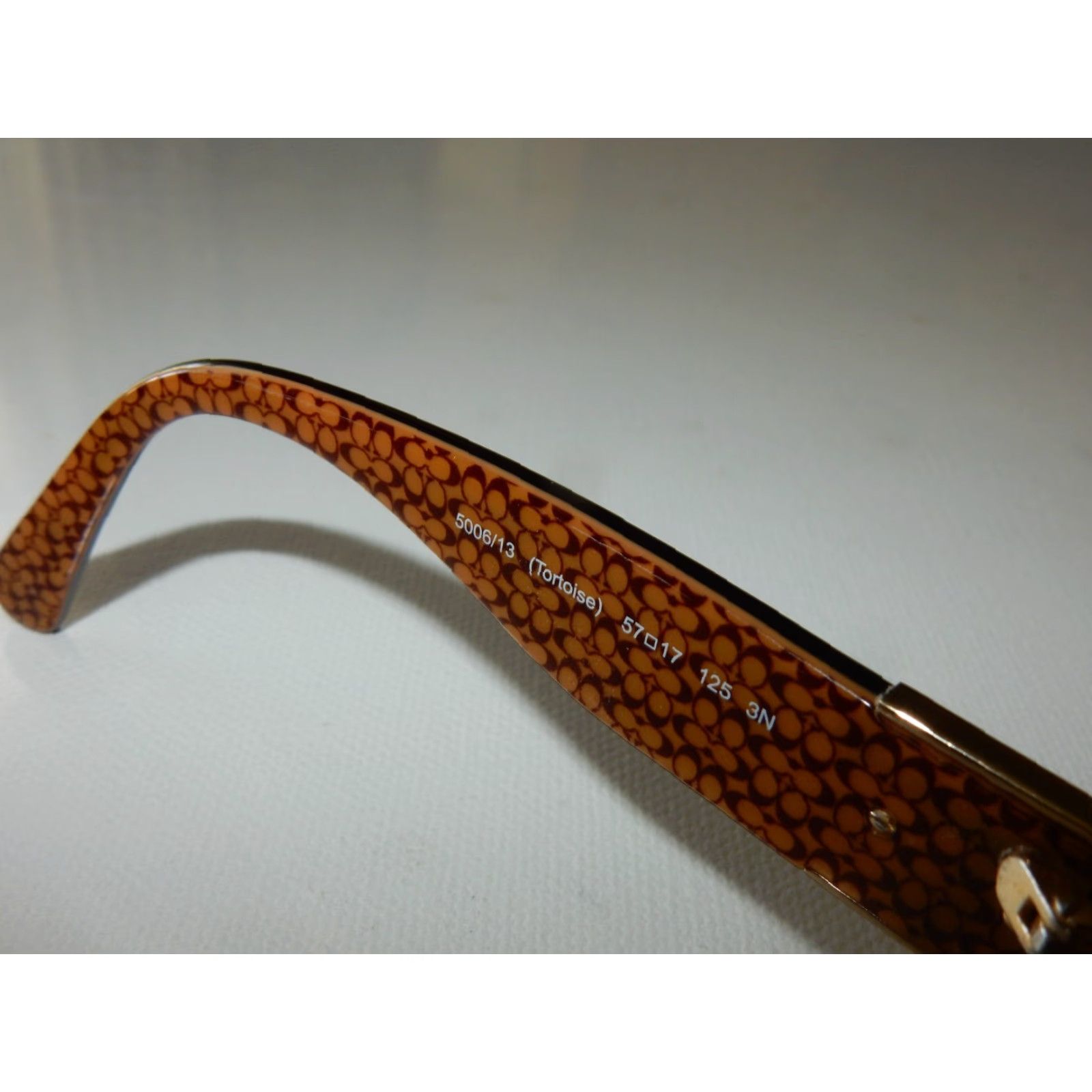 Coach VINTAGE Coach Sunglasses Frames Only Women Tortoise Prescription 57mm 17mm 125mm 5006 8024 Size ONE SIZE - 5 Thumbnail