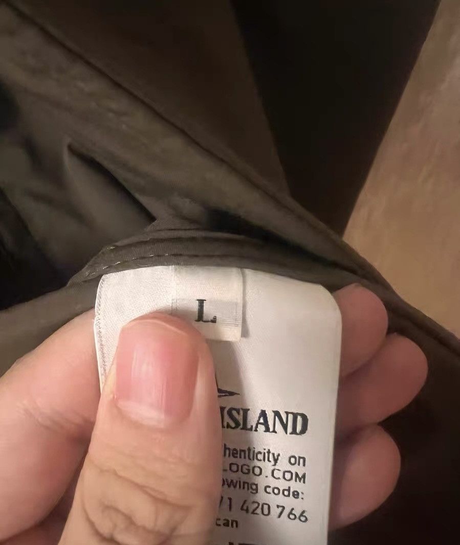 Stone Island Stone Island Green Ghost Cotton Jacket Size US L / EU 52-54 / 3 - 4 Thumbnail