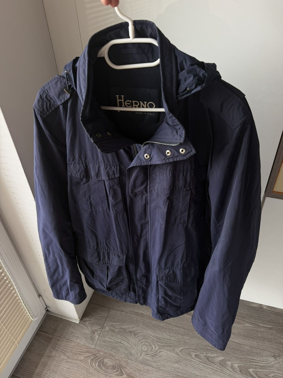 Herno Herno Premium Made in Italy Nylon Mens Jacket Size US XL / EU 56 / 4 - 7 Thumbnail