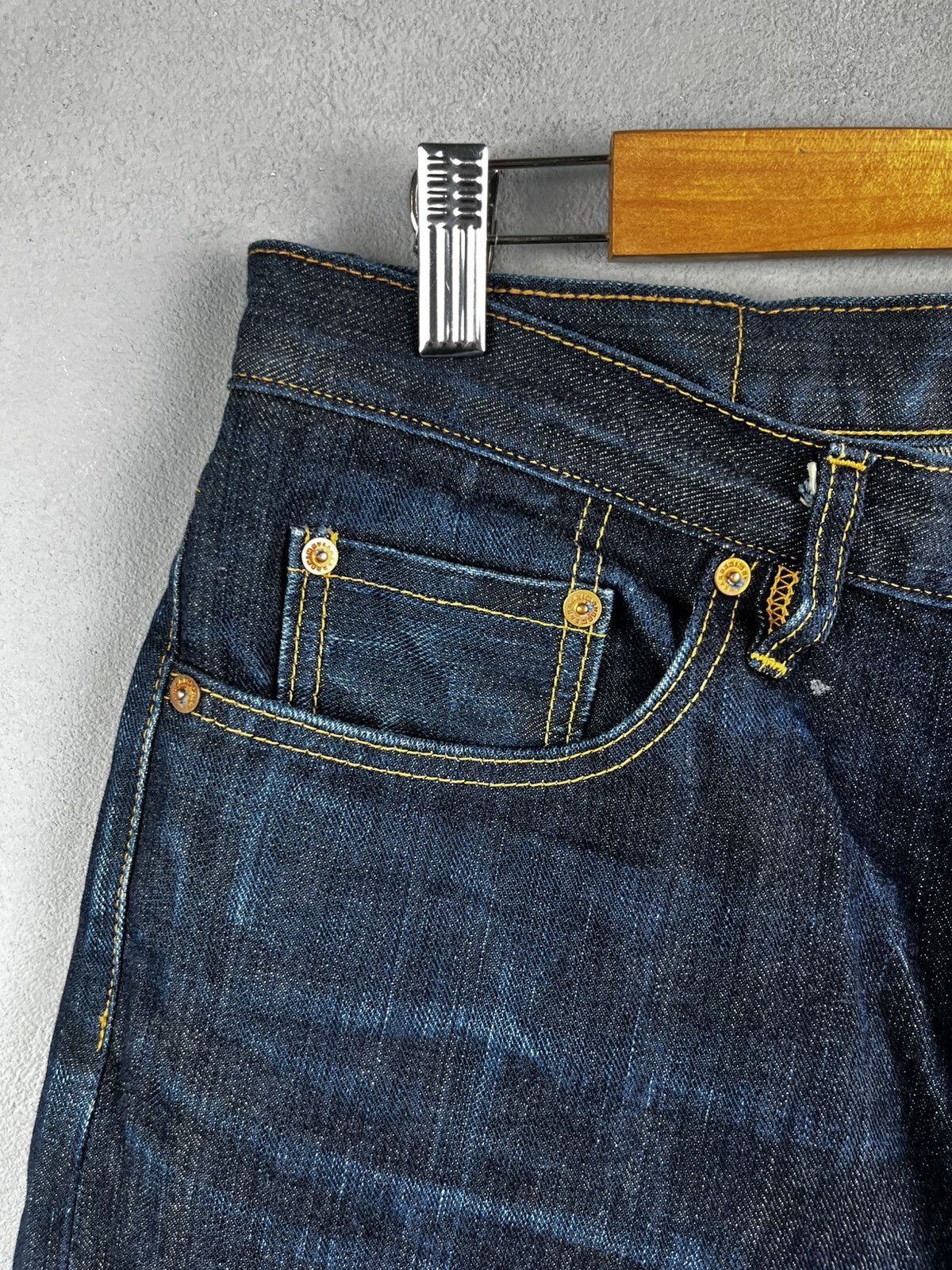 RRL Ralph Lauren Everwear denim sleevedj Size US 31 - 9 Thumbnail