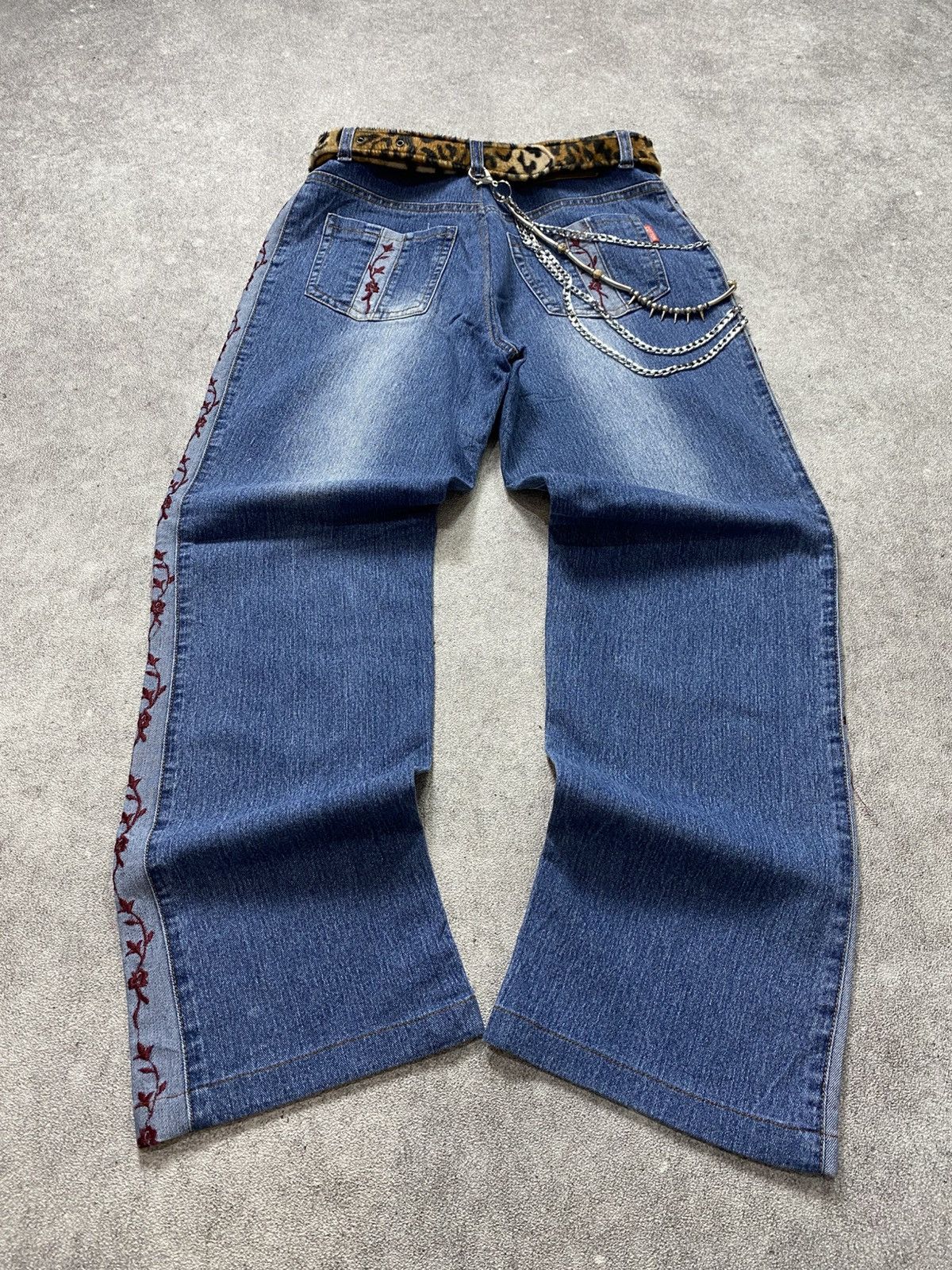 Hysteric Glamour × If Six Was Nine × Japanese Brand 2000s B4 wash flare jean pant Size US 30 / EU 46 - 2 Thumbnail