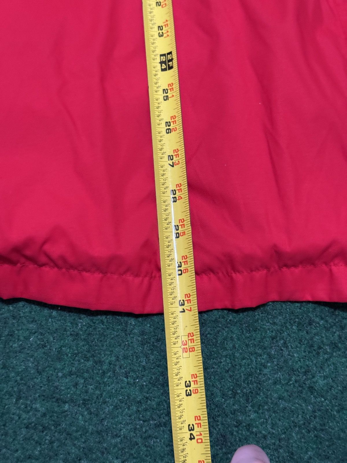 Nike Nike Lightweight Red Windbreaker XXL Zipper Pockets V Neck Size US XXL / EU 58 / 5 - 8 Thumbnail