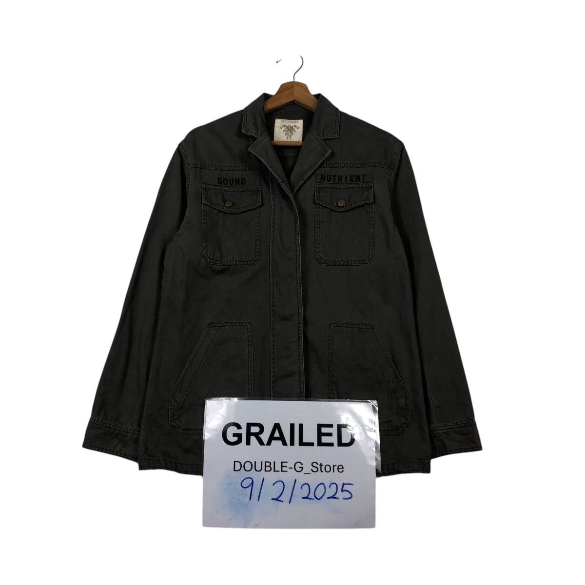 Japanese Brand 📌Vintage Biker Jacket Sky Bomber Bondage Design Parachute Size US M / EU 48-50 / 2 - 1 Thumbnail