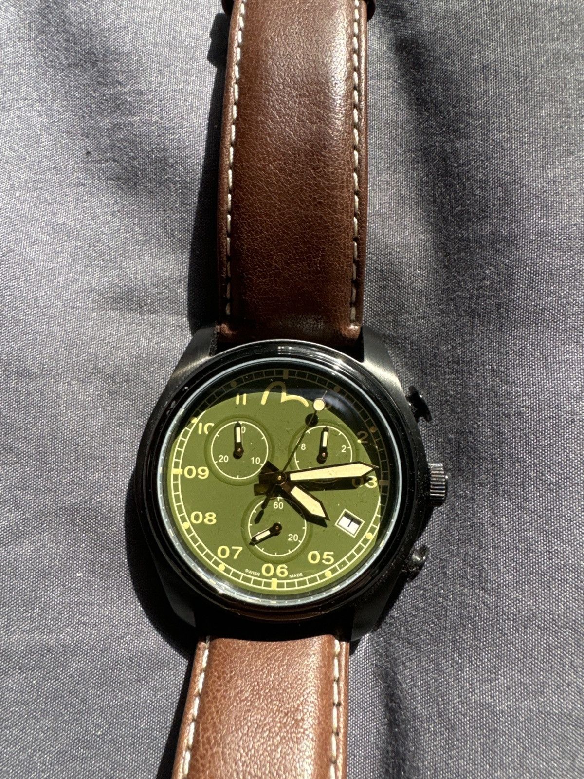 Evisu EVISU Watch HIRO CHRONOGRAPH EV-7003-02 Size ONE SIZE - 4 Thumbnail