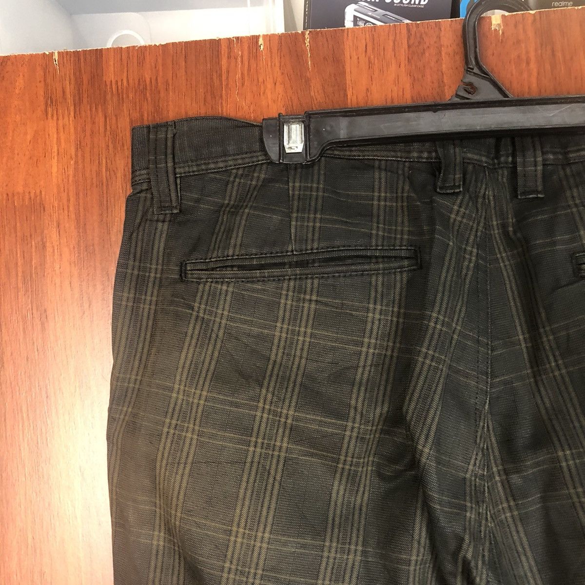 Japanese Brand Checkerd Dark Brown Casual Pants #7510 Size US 34 / EU 50 - 16 Thumbnail