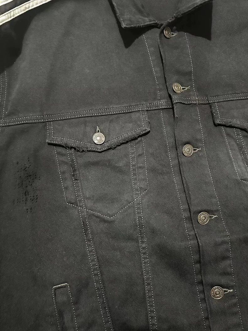 Balenciaga Balenciaga 23 SS Show Erosive Denim Jacket 2502-Nextarrow Size US M / EU 48-50 / 2 - 4 Thumbnail