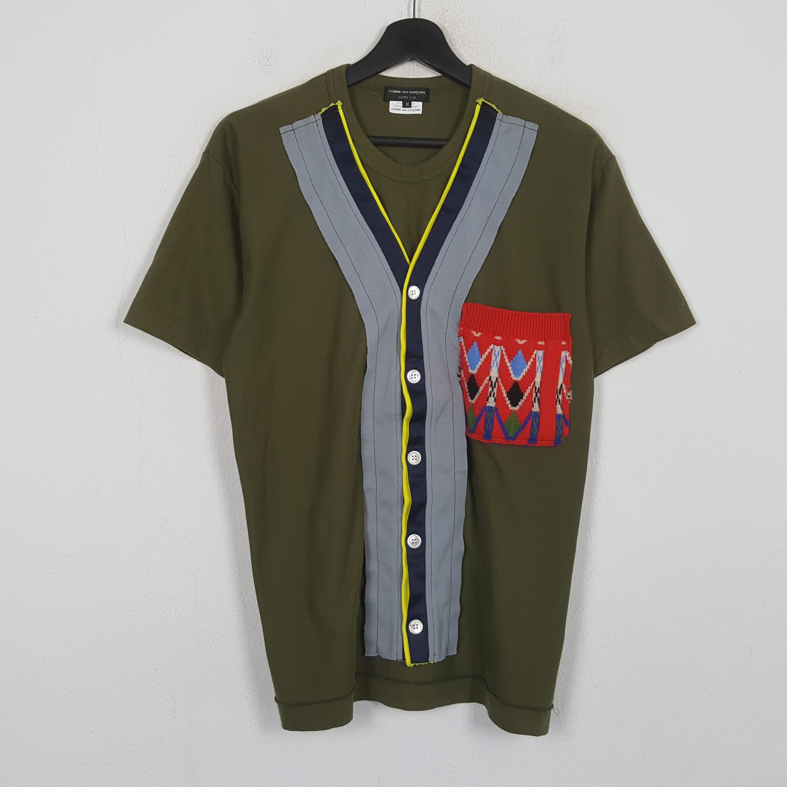 Comme des Garcons Comme Des Garcons Japanese Brand Rare Design Tshirt C299N48 Size US M / EU 48-50 / 2 - 1 Thumbnail