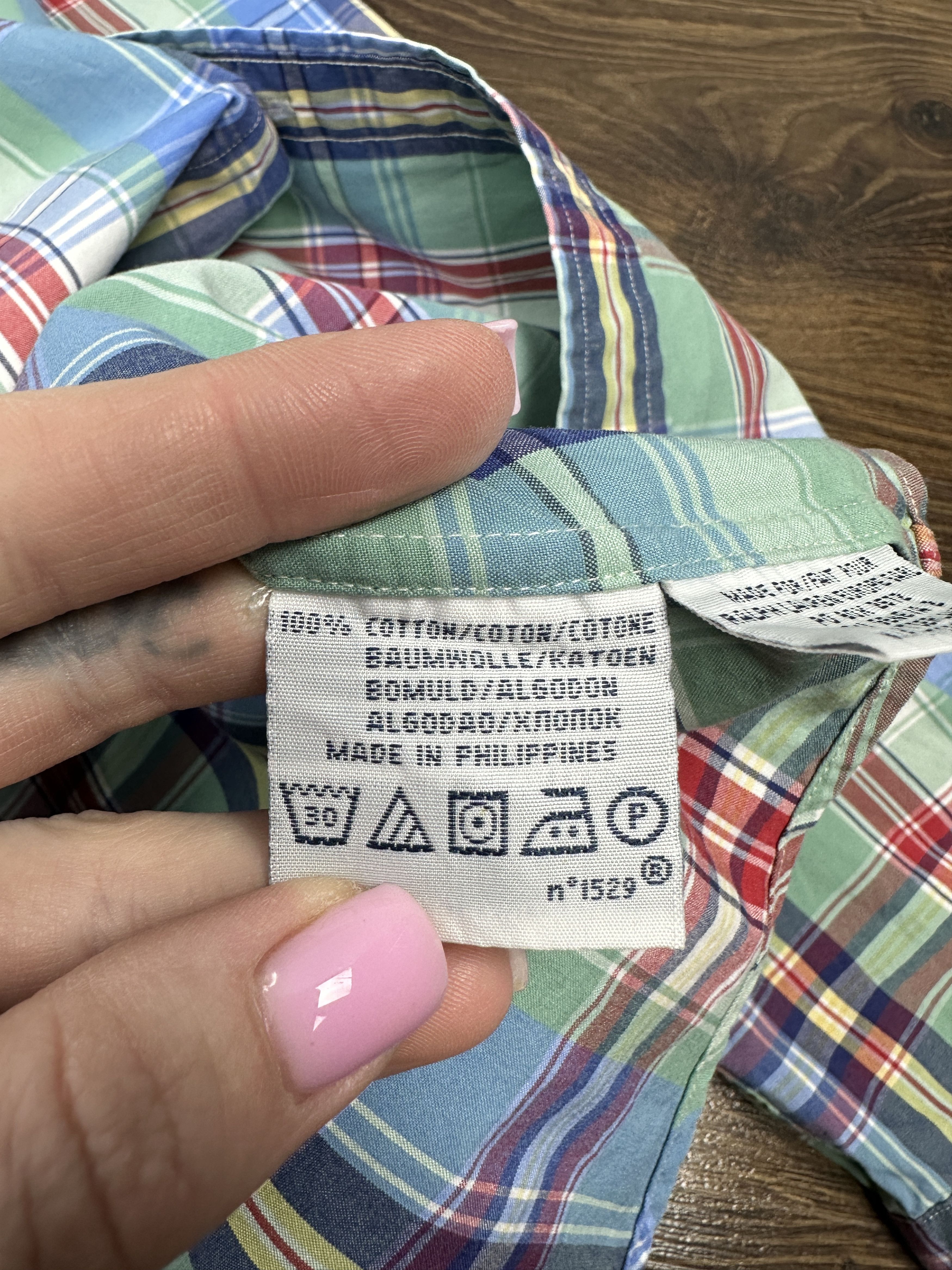Polo Ralph Lauren × Ralph Lauren Polo Ralph Lauren Vintage Long Sleeve Plaid Shirt y2k Size US L / EU 52-54 / 3 - 5 Thumbnail