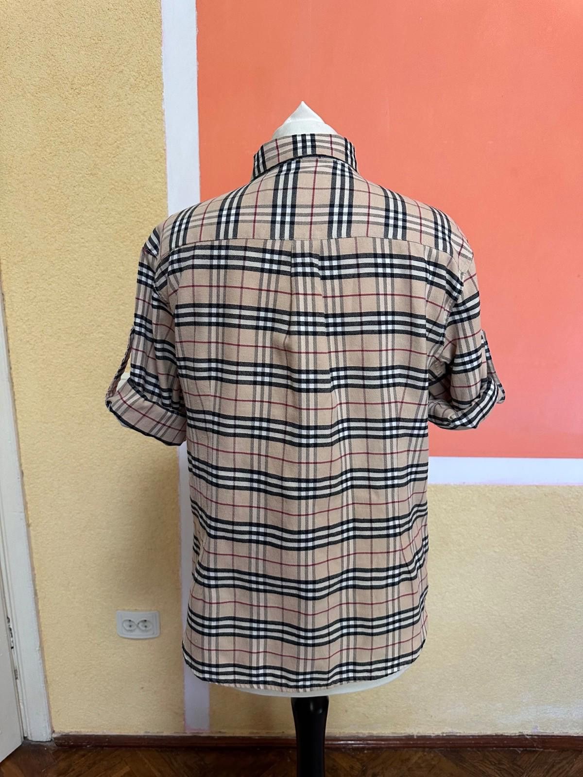 Burberry Women's BURBERRY London Nova Check Cotton Shirt Button-Up Size XL / US 12-14 / IT 48-50 - 6 Thumbnail
