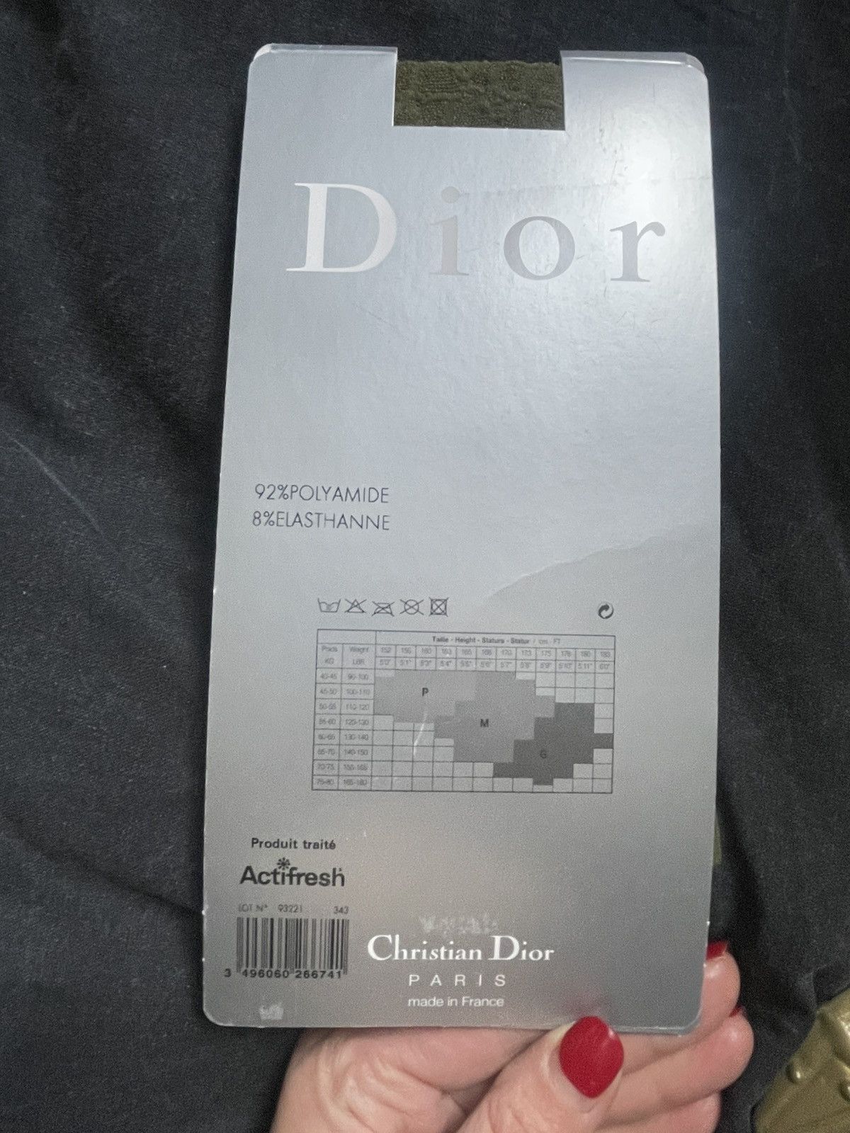 Dior CHRISTIAN DIOR socks monogram oblique new Size ONE SIZE - 4 Thumbnail