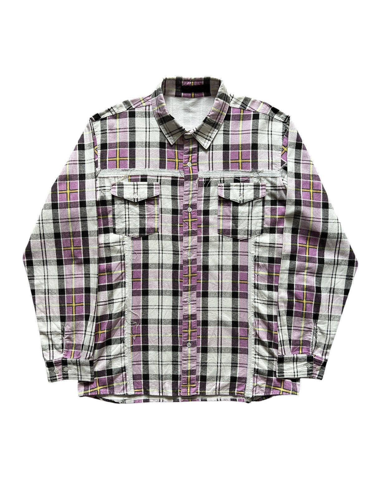 Fragment Design × Undercover SS04 Undercover x Fragment Design Reconstruct Flannel Shirt Size US L / EU 52-54 / 3 - 2 Thumbnail