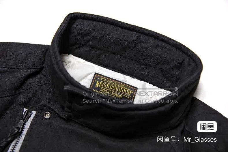 Neighborhood Neighborhood Biker Jacket Cotton Jacket 20th Anniversary L Size US S / EU 44-46 / 1 - 4 Thumbnail