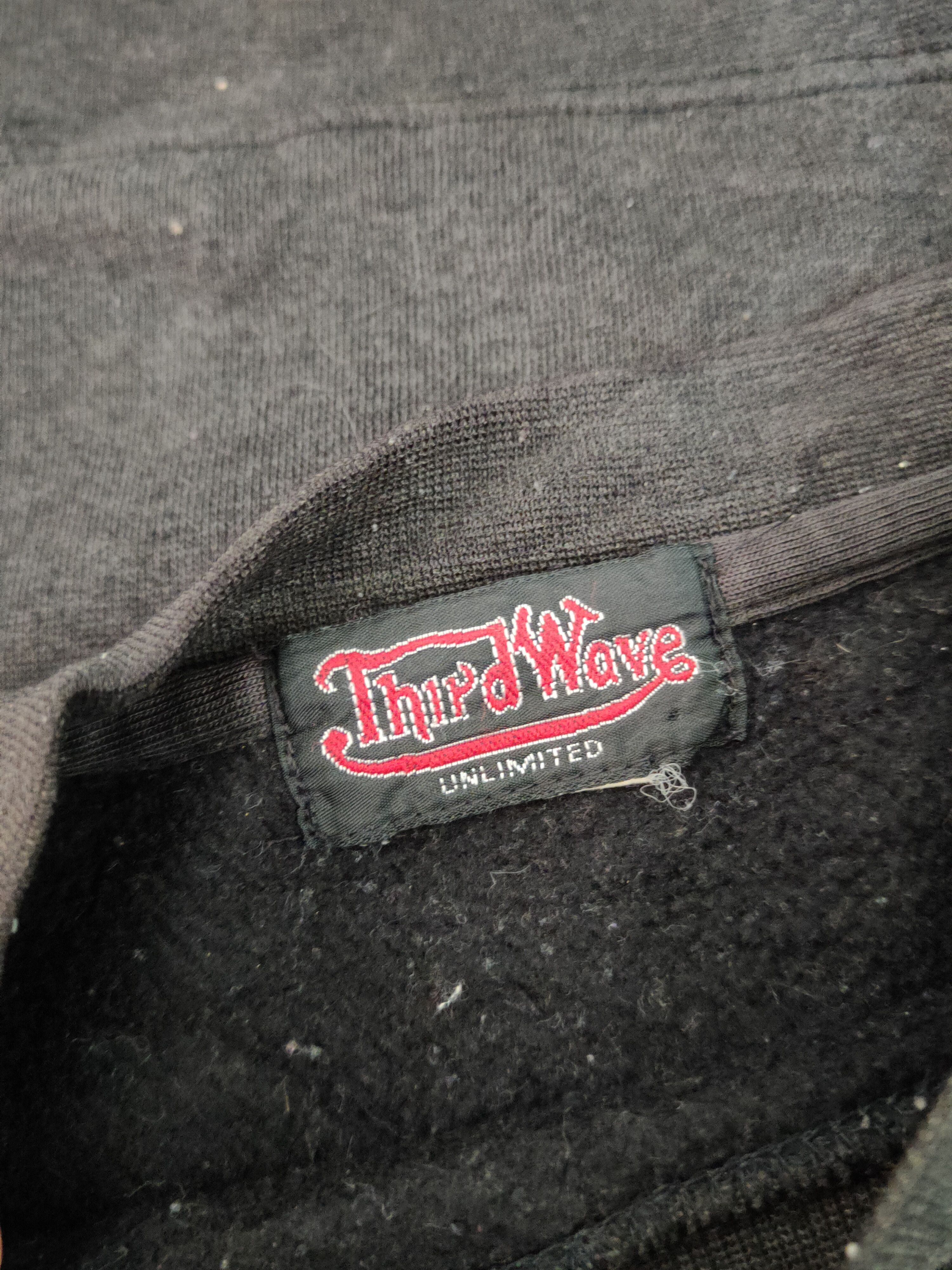 Japanese Brand Third Wave Black Guardian cross Sweatshirt faded vtg #S1352 Size US L / EU 52-54 / 3 - 6 Thumbnail