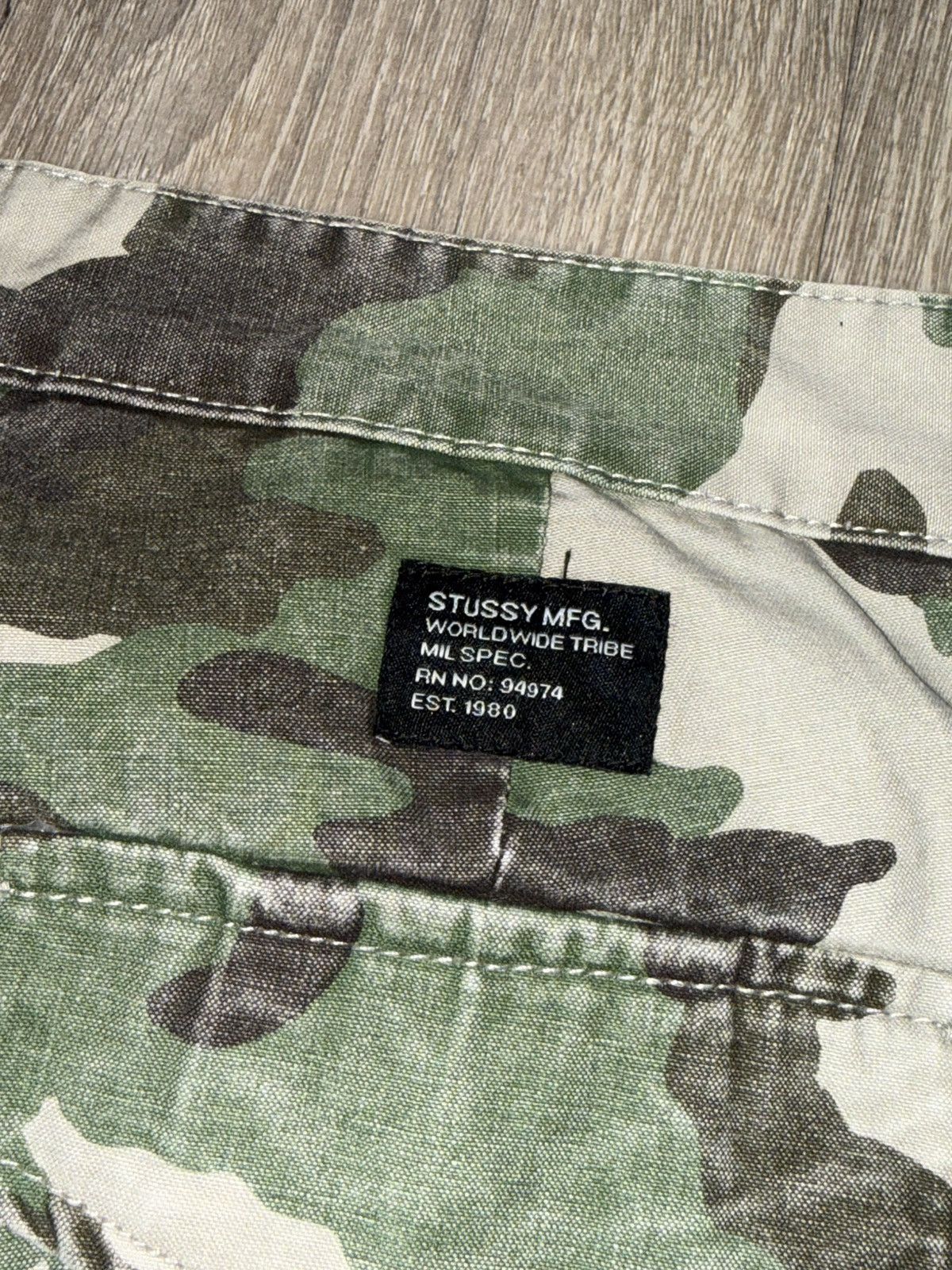 Stussy Stussy Camo Pants Size US 29 - 6 Thumbnail