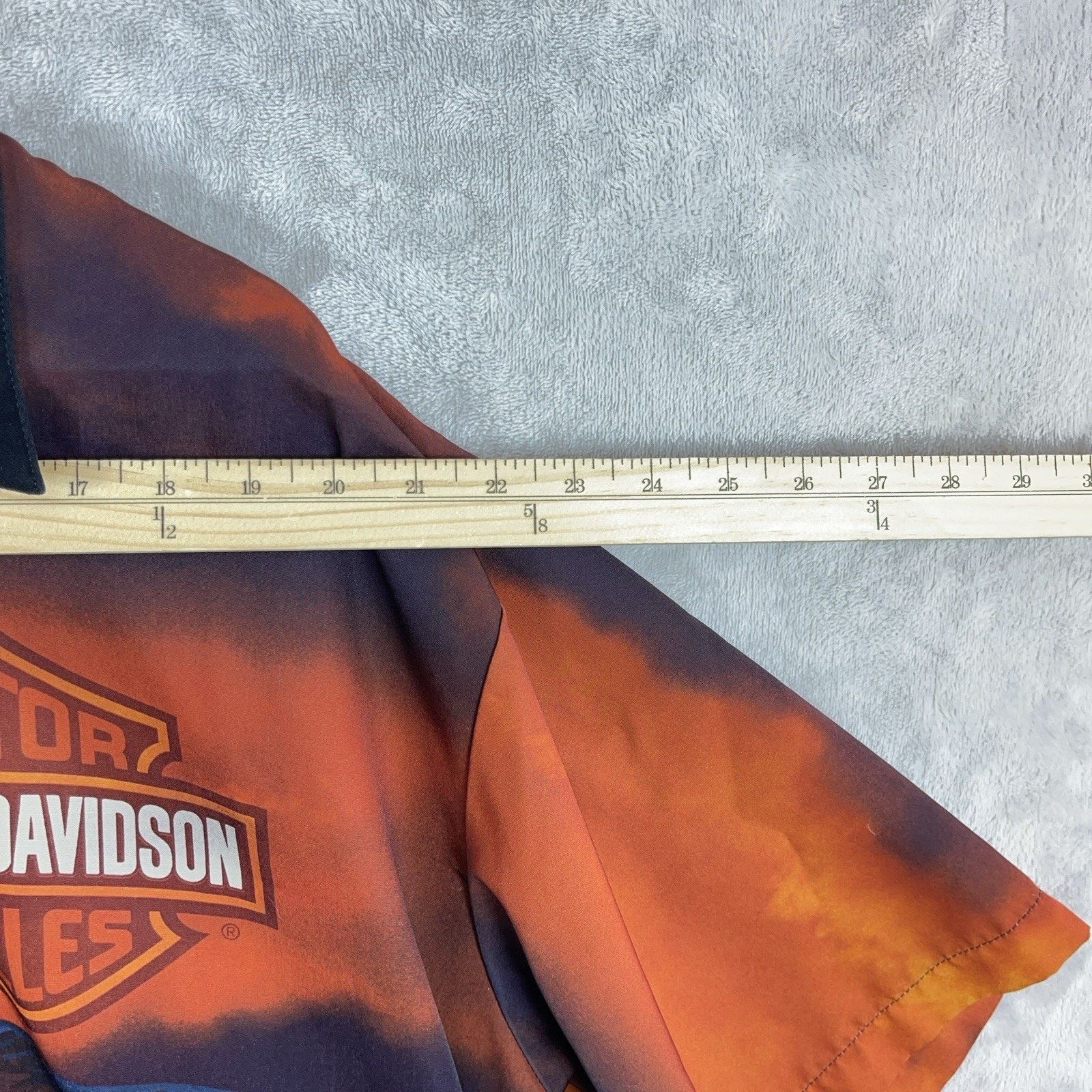 Harley Davidson Vtg Harley Davidson Sunset Eagle Motorcycle AOP Shirt XL Size US XL / EU 56 / 4 - 9 Thumbnail